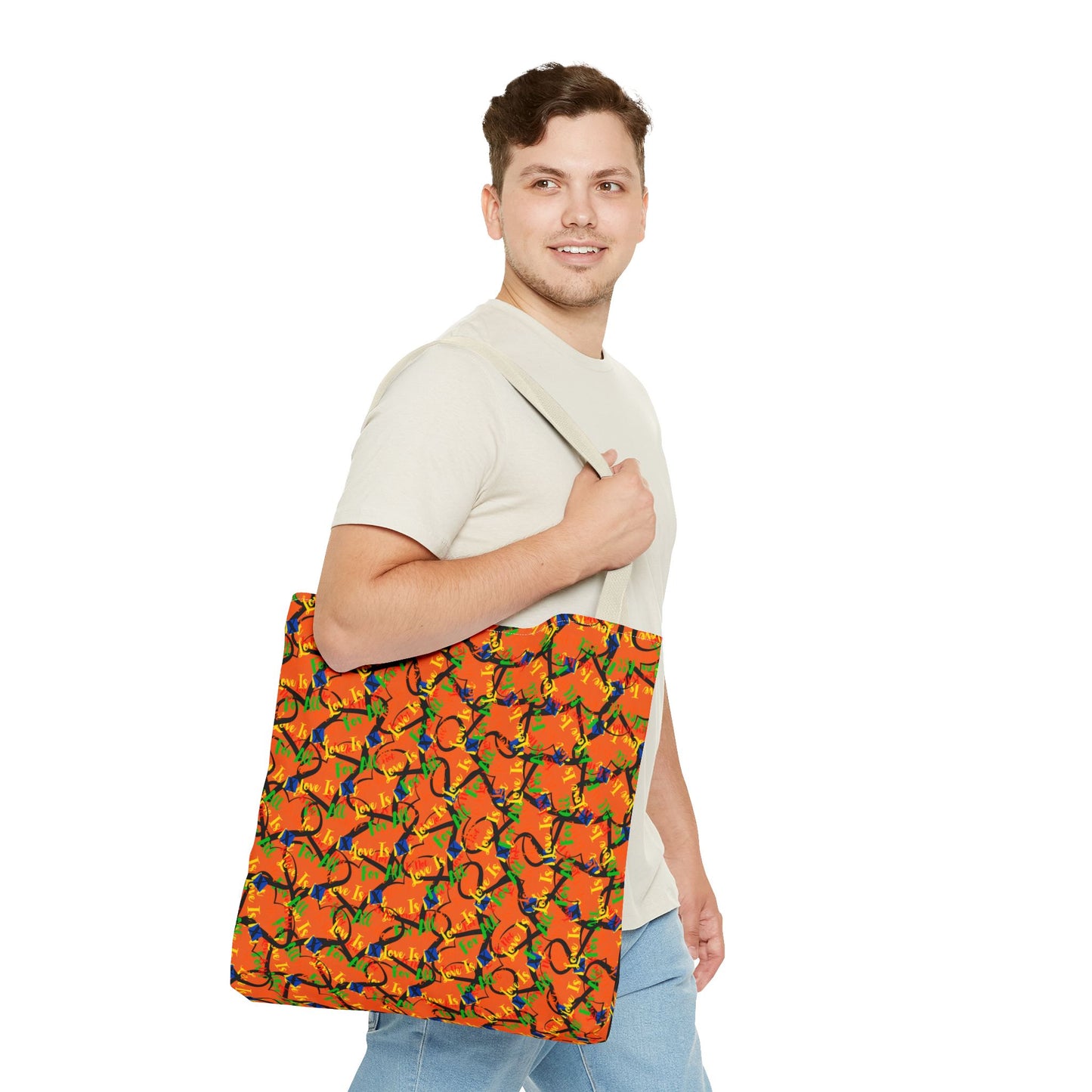 LINFA Chaos Tote Bag Orange (Made in Germany)