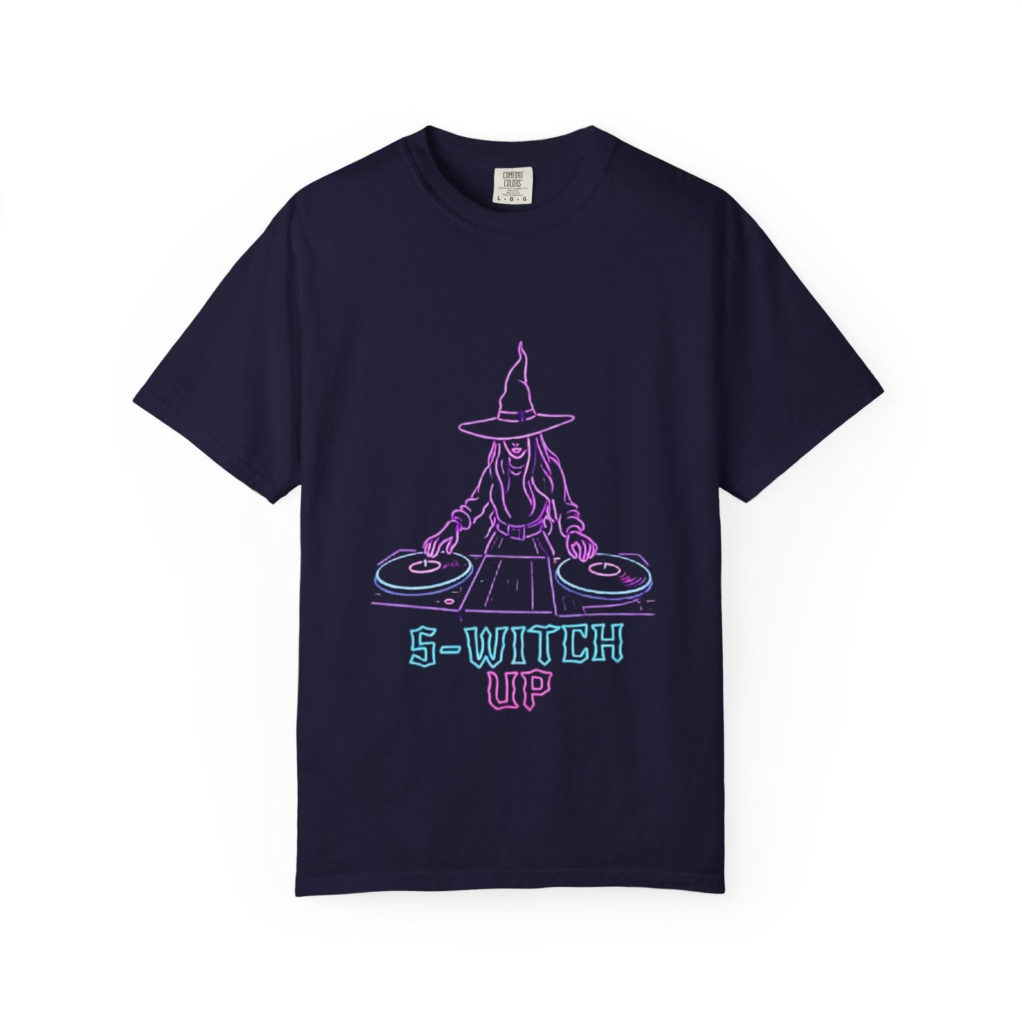 100% ring-spun cotton relaxed fit - S-WITCH UP Unisex Garment-Dyed T-shirt