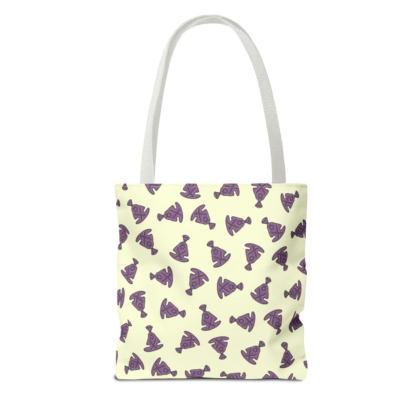 Buddha Tilt Tote Bag Pale Yellow
