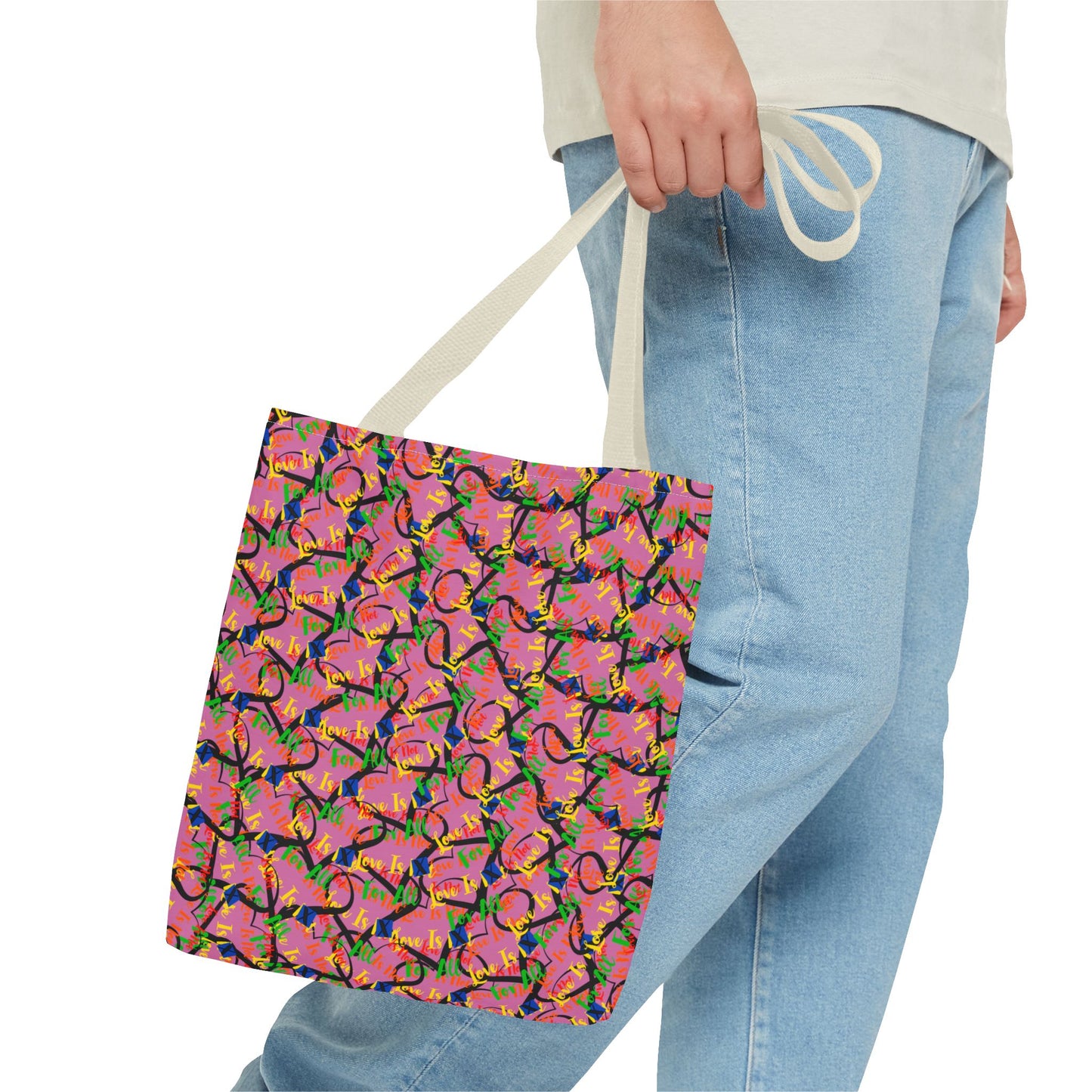 LINFA Chaos Tote Bag Pink (Made in Germany)
