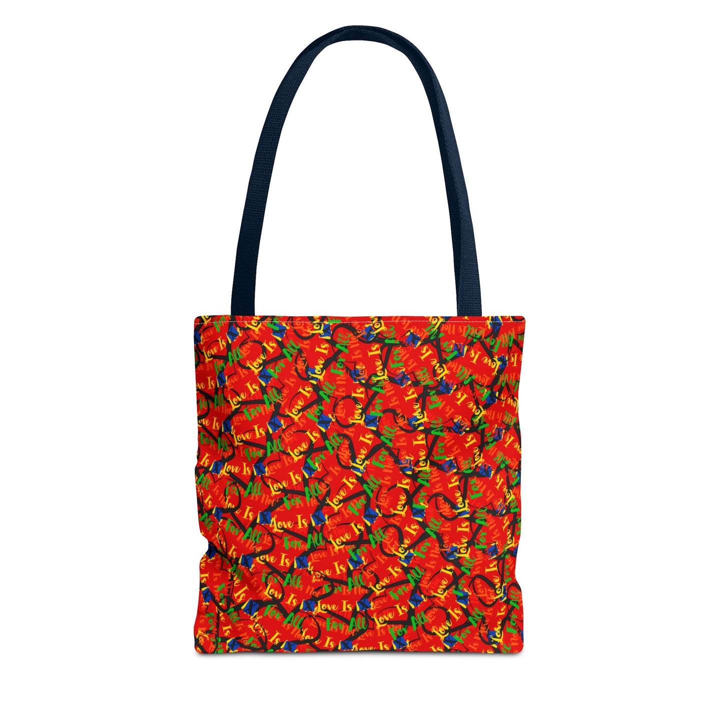 LINFA Chaos In The Heart Tote Bag Red (Made in Germany)