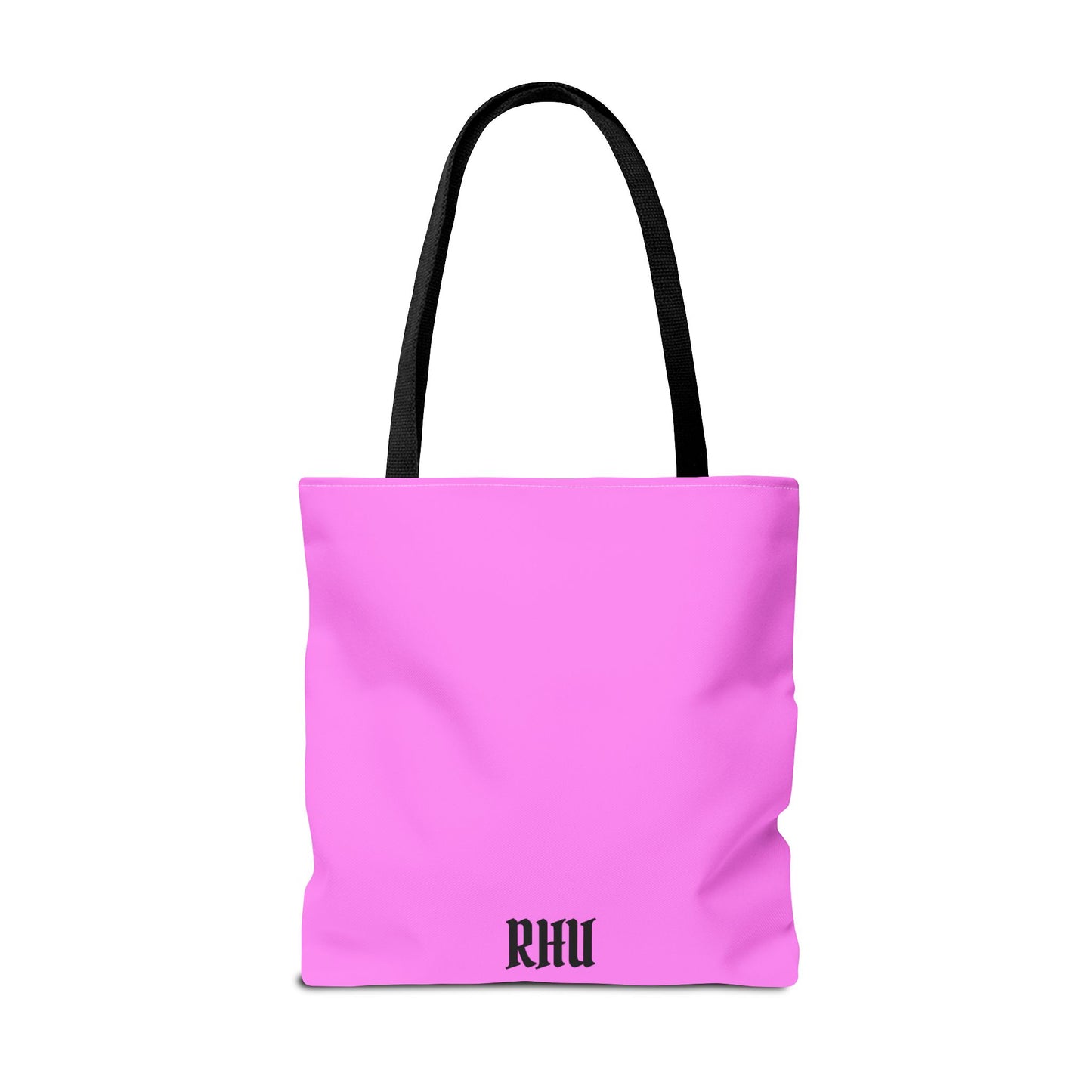 S-WITCH UP Neon Logo Tote Bag Black/Pink