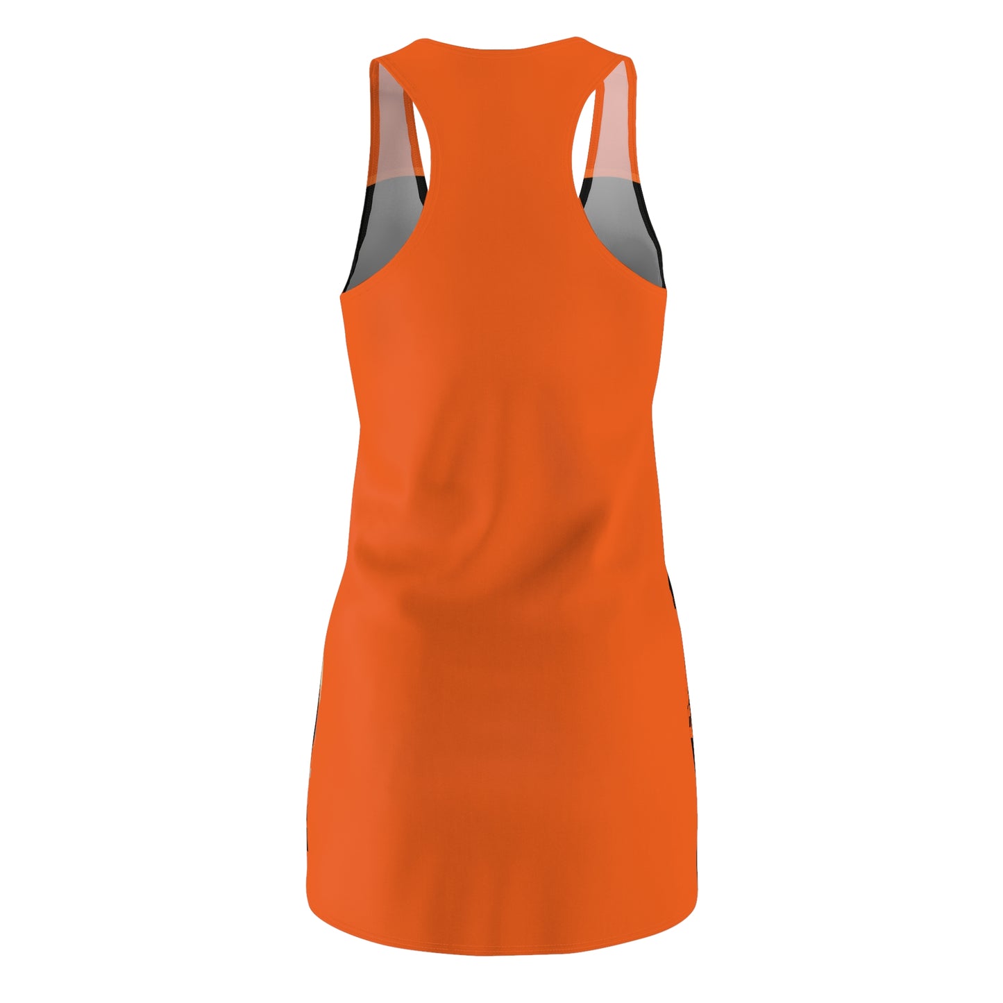 Women's Cut & Sew Racerback Dress Orange Doll