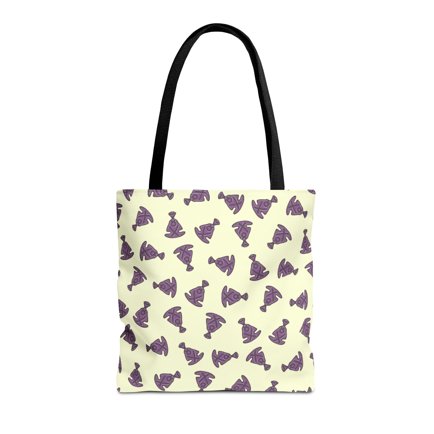Buddha Tilt Tote Bag Pale Yellow
