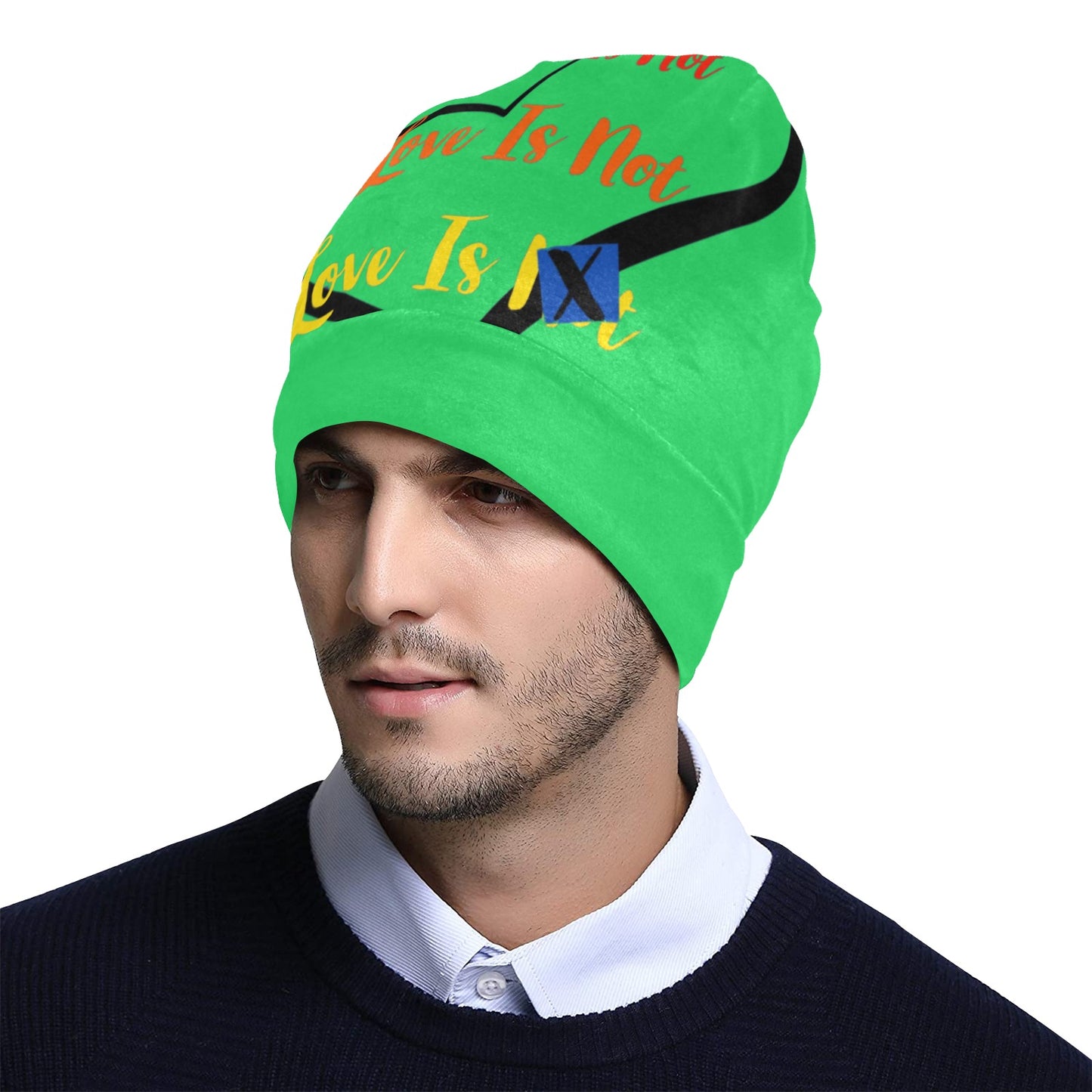 LINFA BEANIE SPOTIFY GREEN