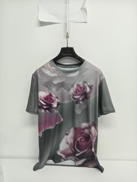 Se Son Rose Fioriranno -Love U till I die Unisex T-Shirt Grey