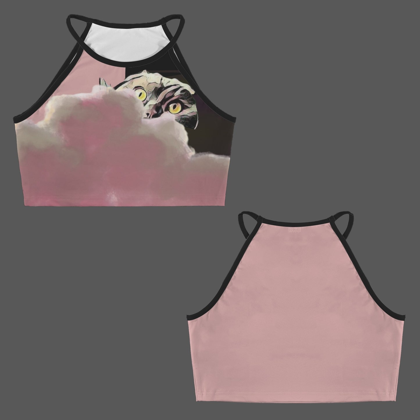 Jimmy Cloud Tank Top Black Pink