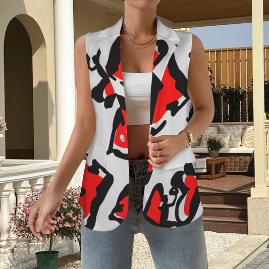 Gilet mamma Light Maubr PInk Leopard
