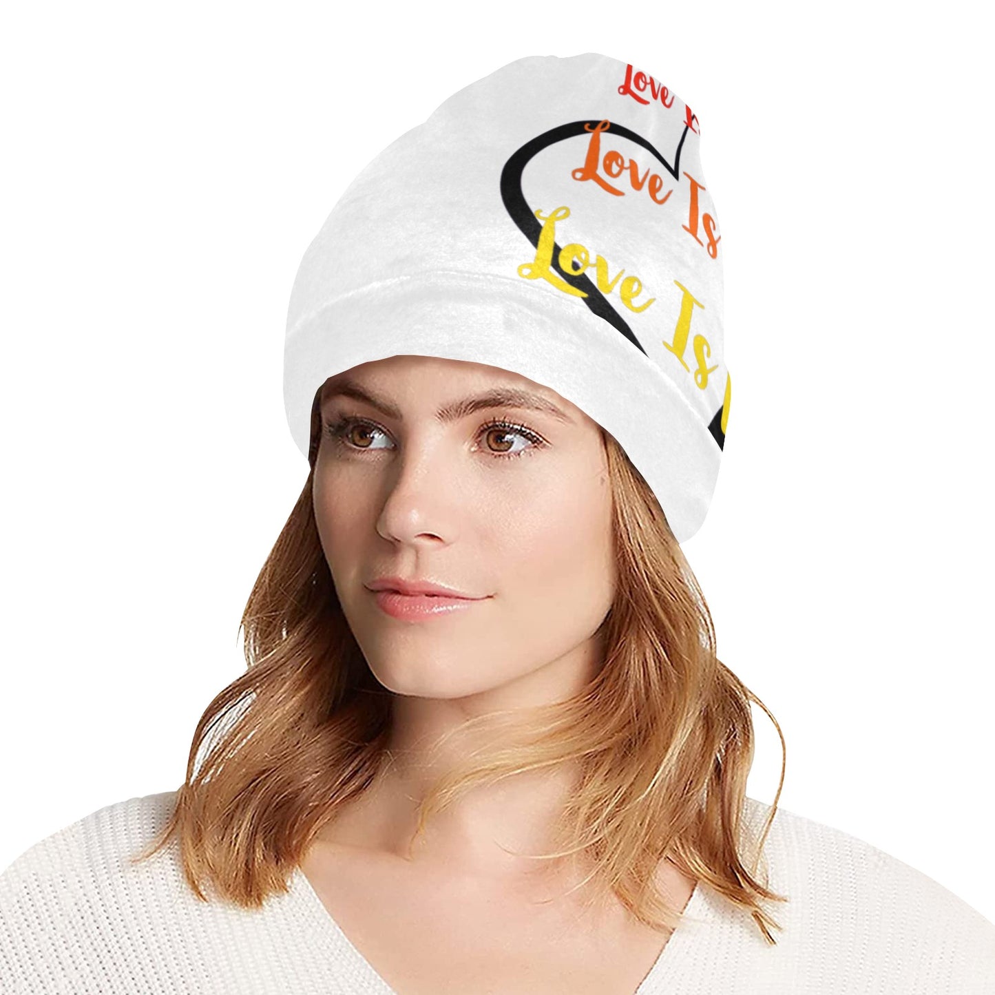 LINFA BEANIE WHITE