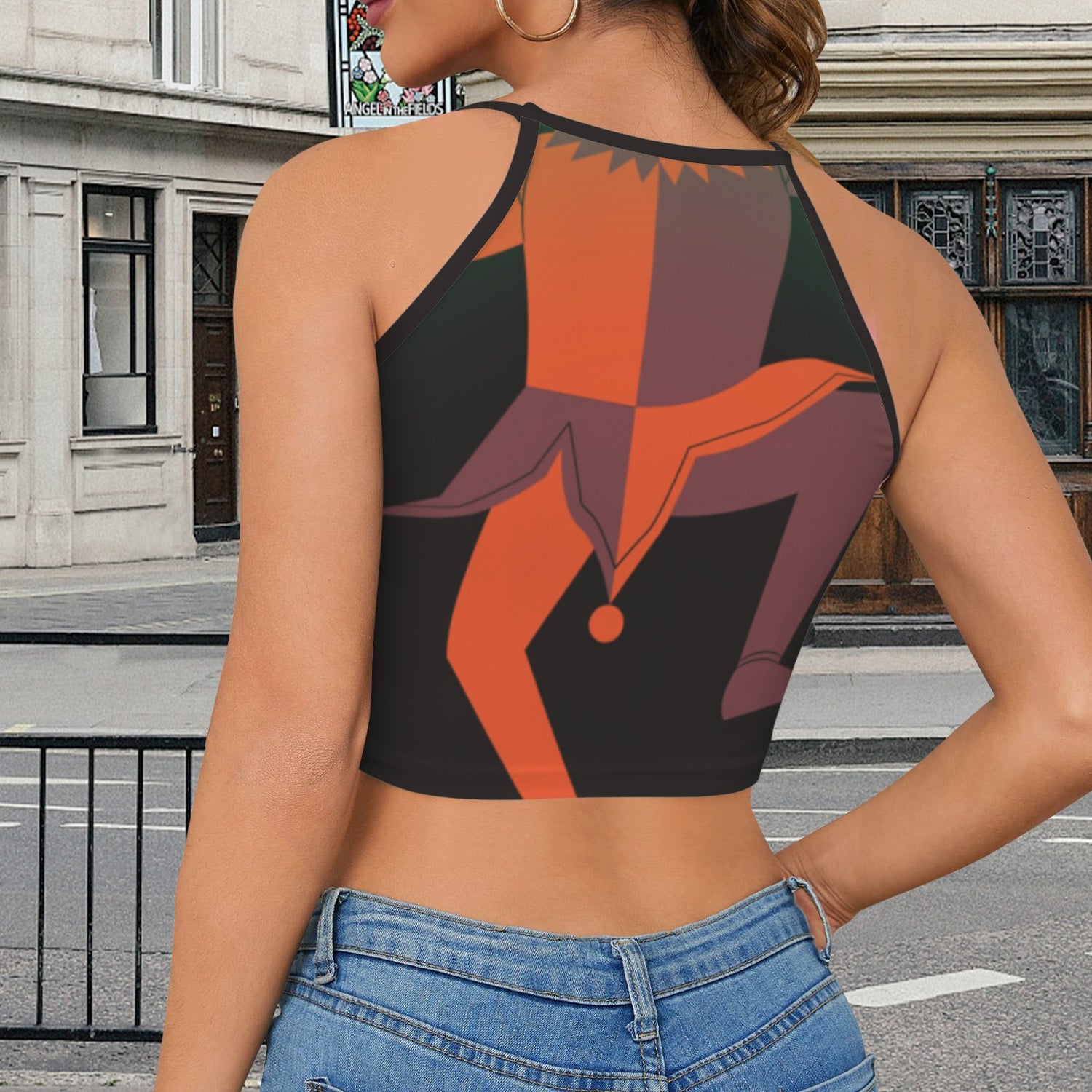 The Joker  Top Back Print