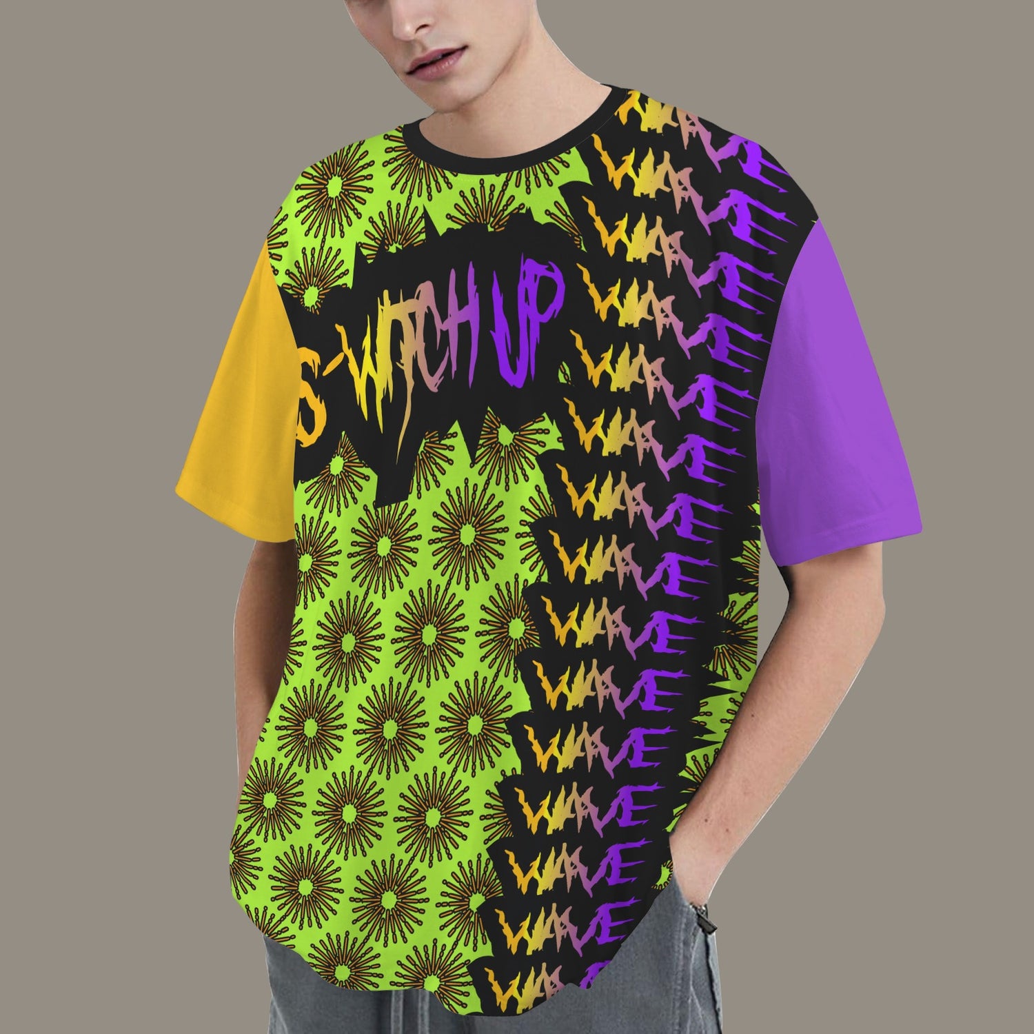 S-WITCH UP WAVE - WAVE BAND MULTI LOGO GREEN V3