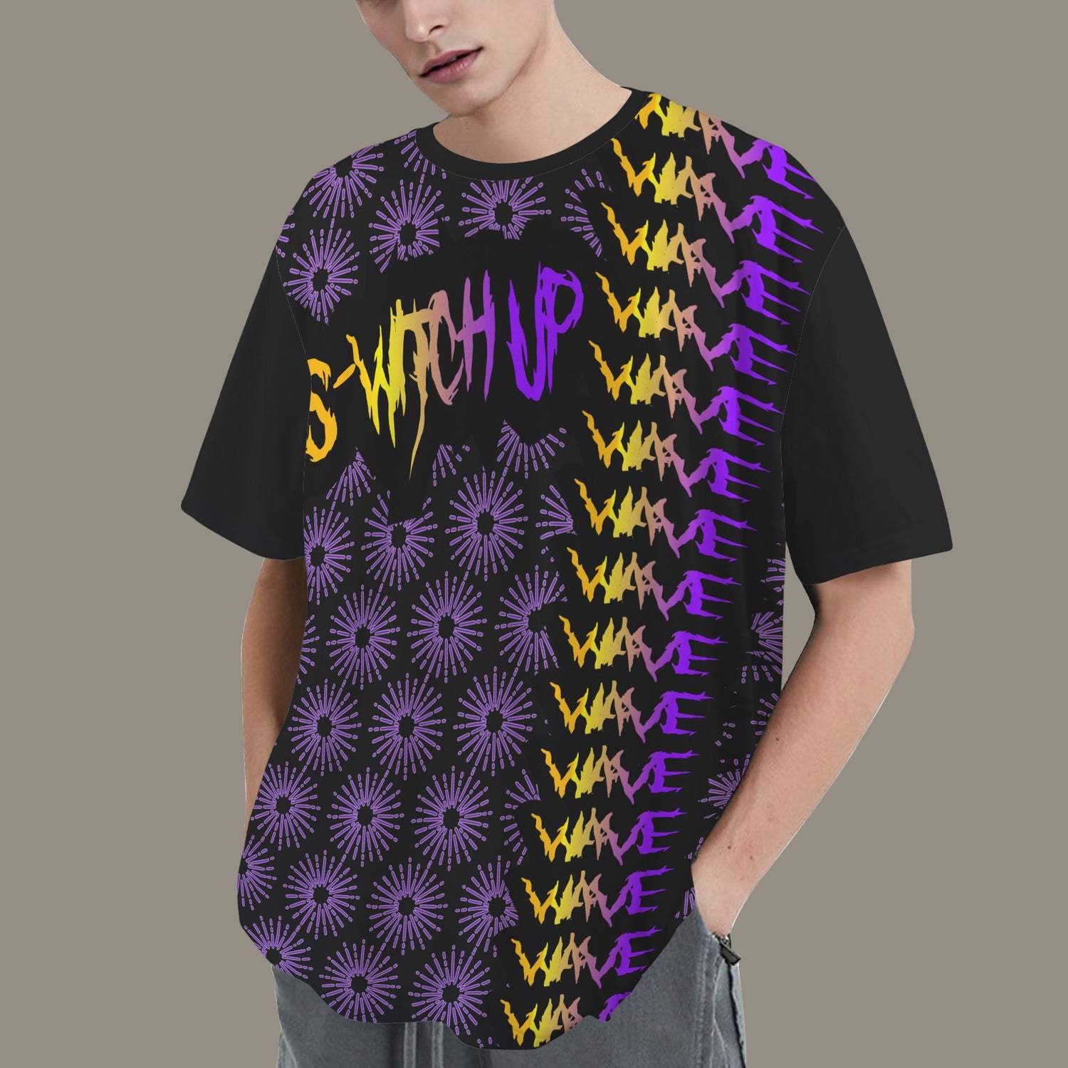 S-WITCH UP WAVE - WAVE BAND MULTI LOGO BLACK V2