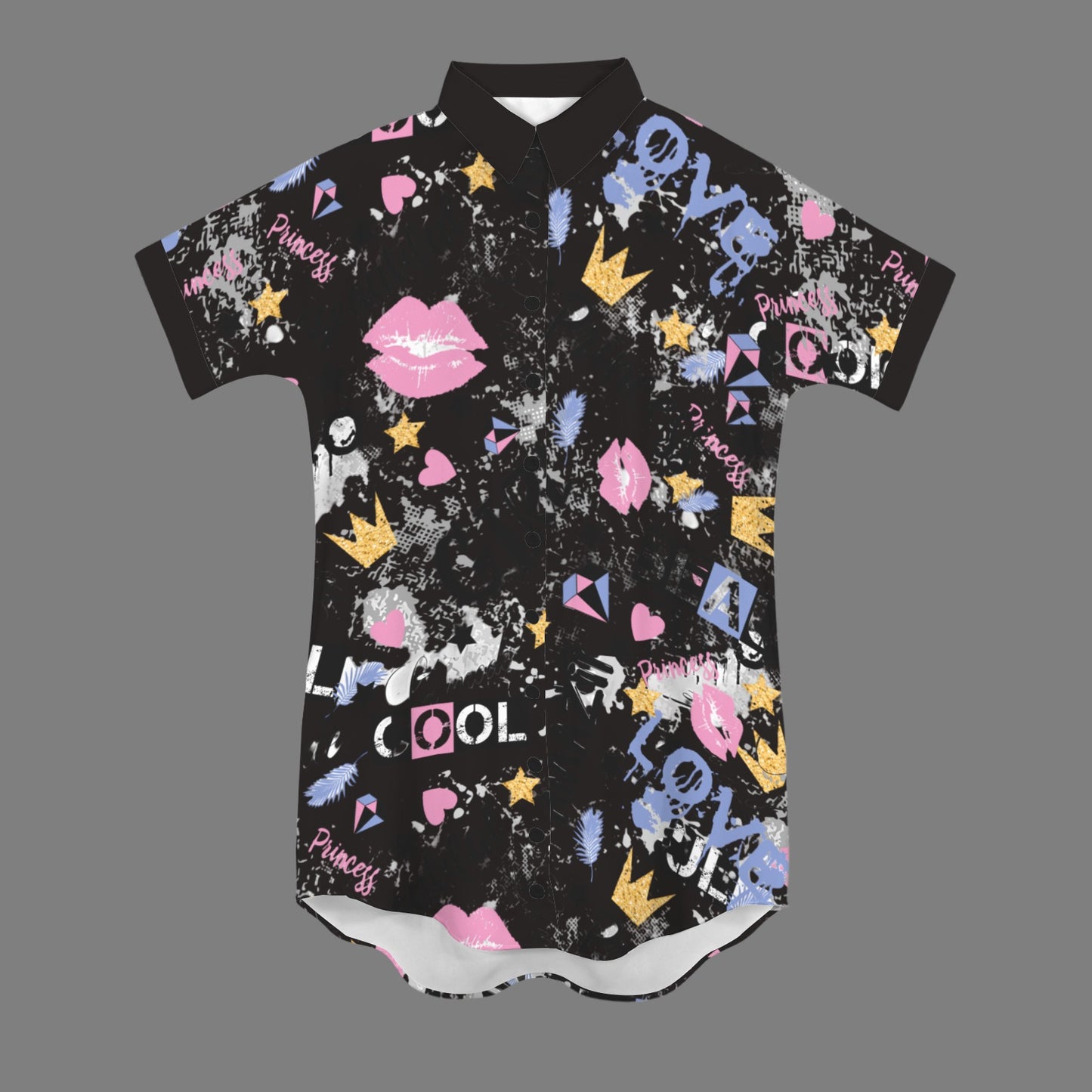 Feel Amazing T-Shirt Dress Black