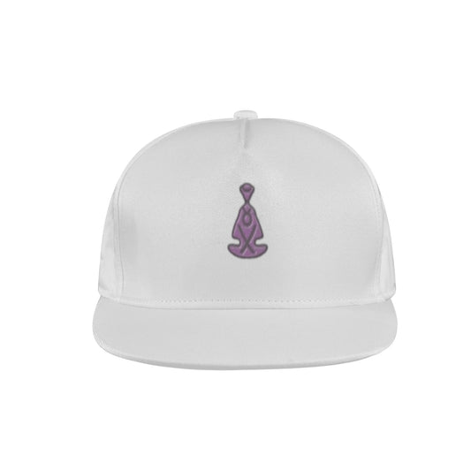 Silver Moon Boddha Logo Snapback Cap