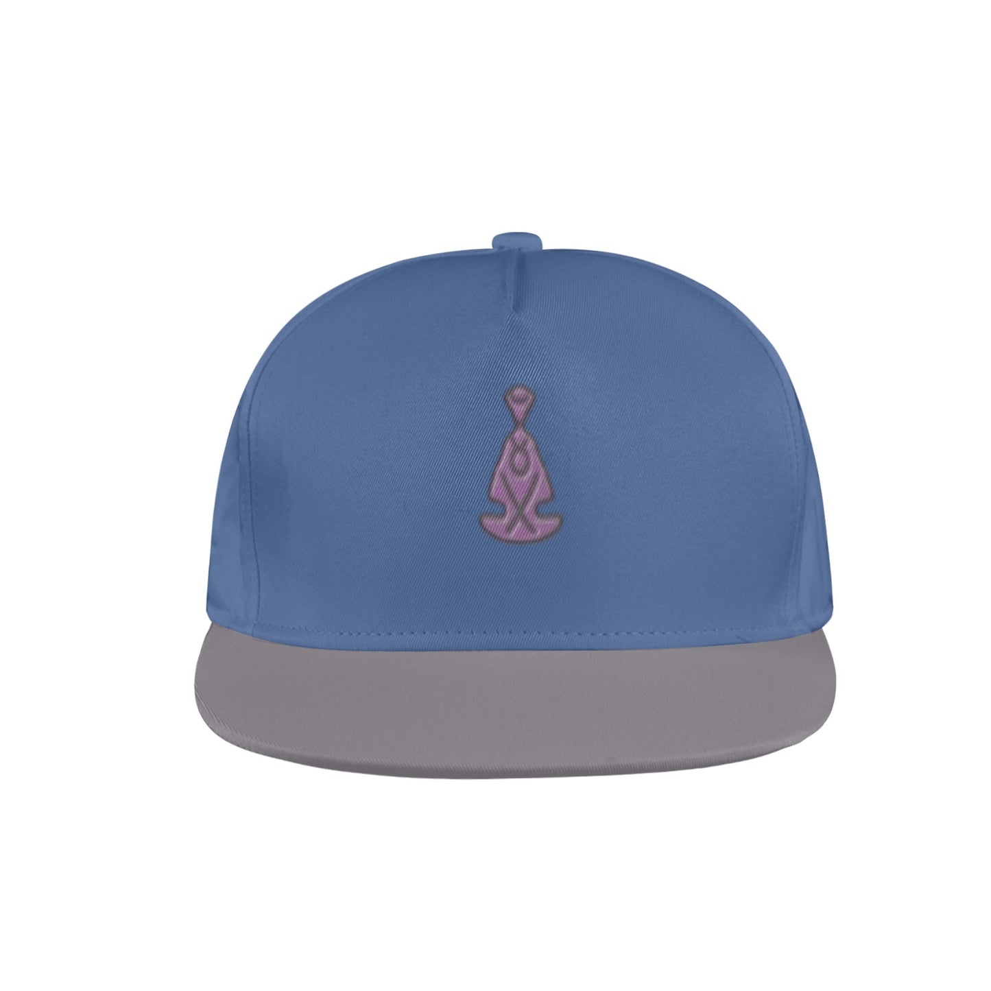 Blue Grey Eyes Buddha Logo Snapback Cap (3 colors)