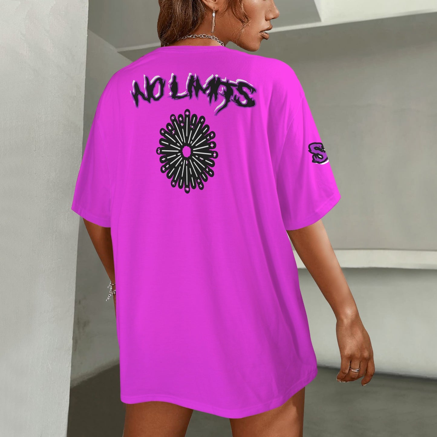 S-WITCH UP WAVE LOGO MULTI PINK