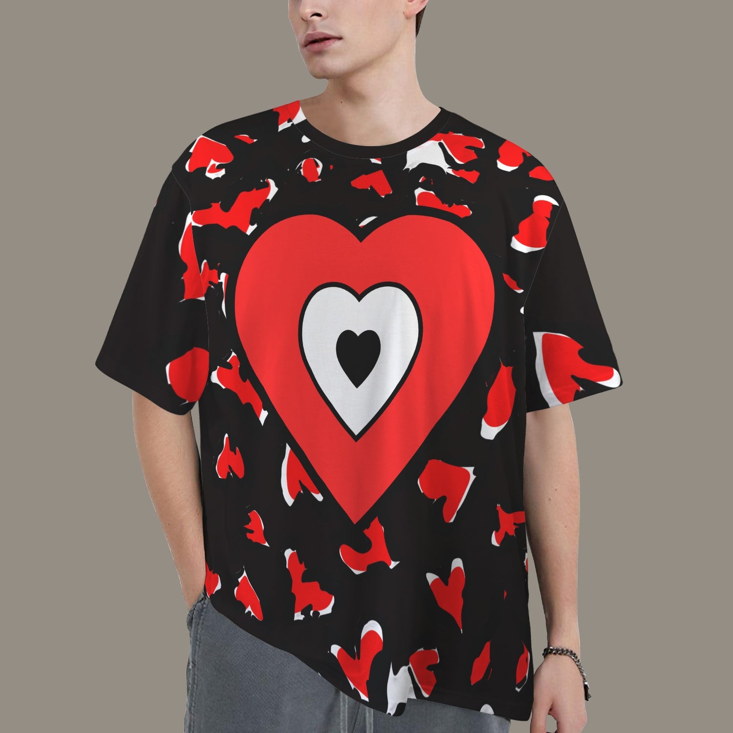 Se Son Rose (Love u Till I Die)  Red White Hear Shirt