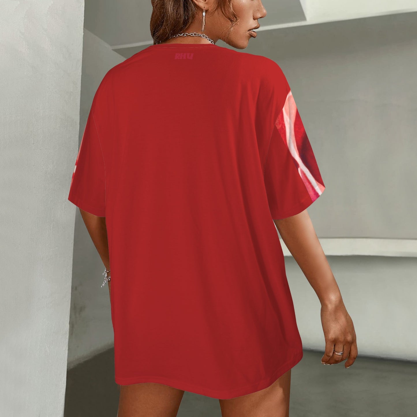 Se Son Rose Fioriranno (Psychedelic Vision Of Roses) Unisex T-Shirt Red