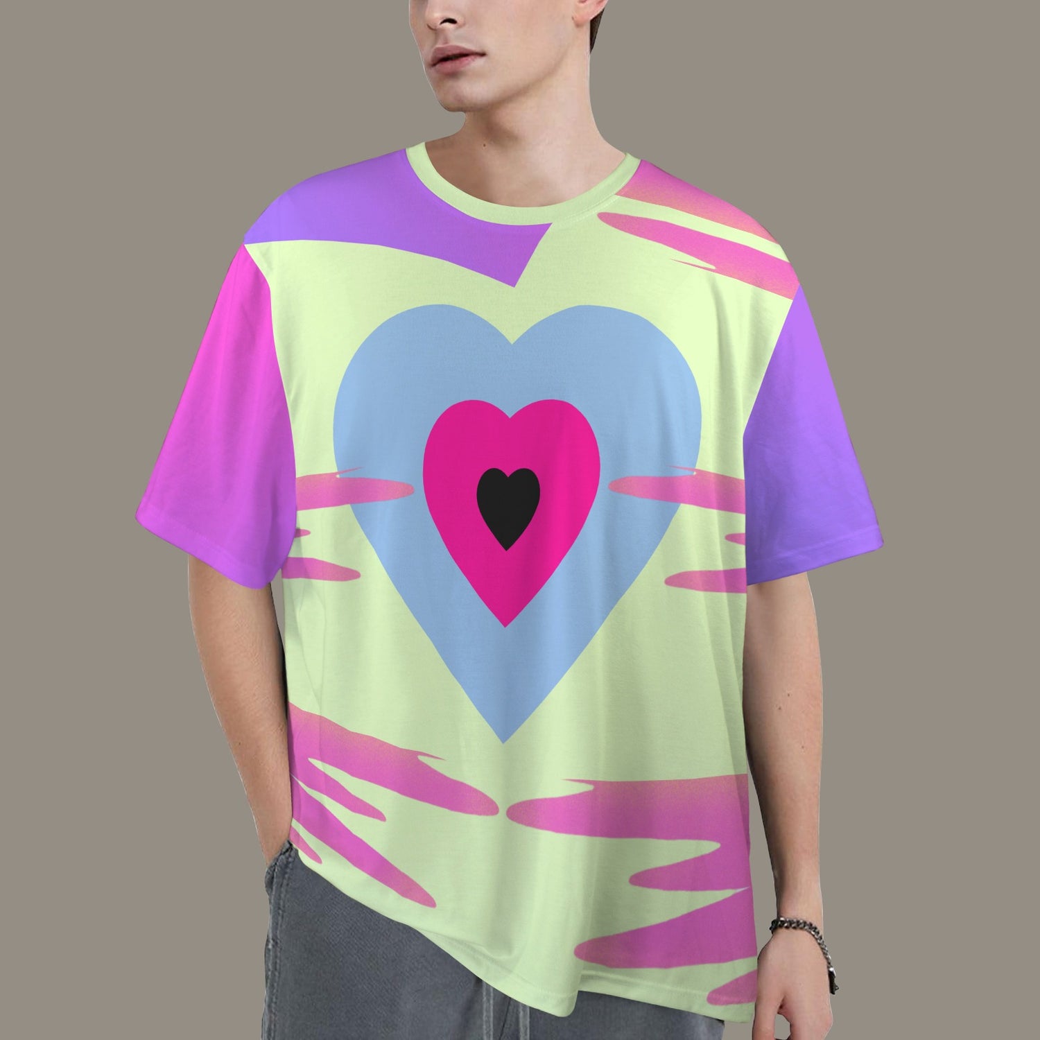 Se Son Rose (Missing U Aziel Eyes)- Light Green Violet Pink