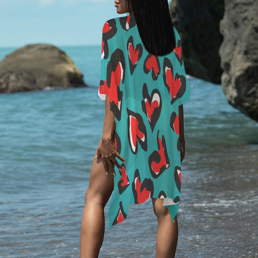 Cover UP Leopard Black Pink
