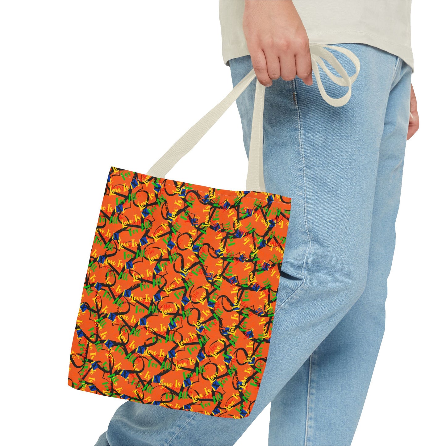 LINFA Chaos Tote Bag Orange (Made in Germany)