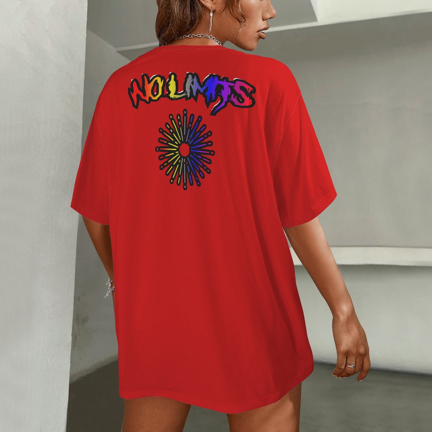 S-WITCH UP WAVE LOGO MULTI DARK RED