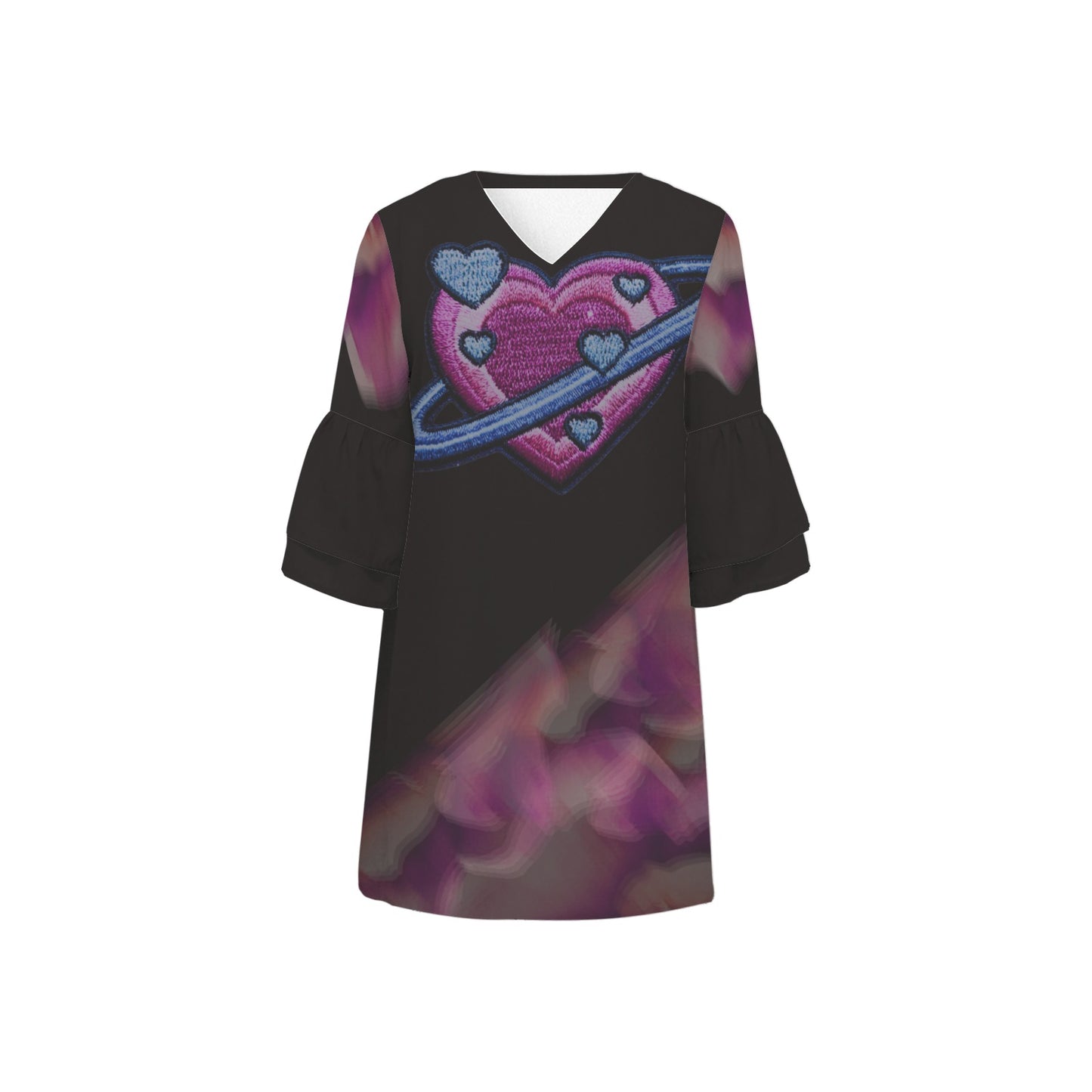 heart planet dress