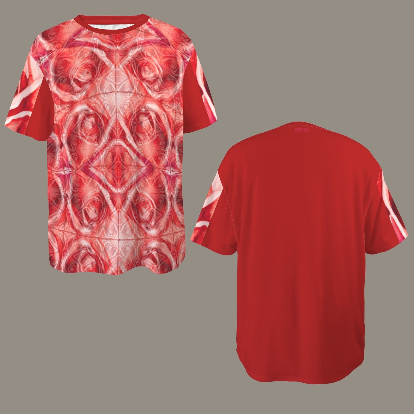 Se Son Rose Fioriranno (Psychedelic Vision Of Roses) Unisex T-Shirt Red