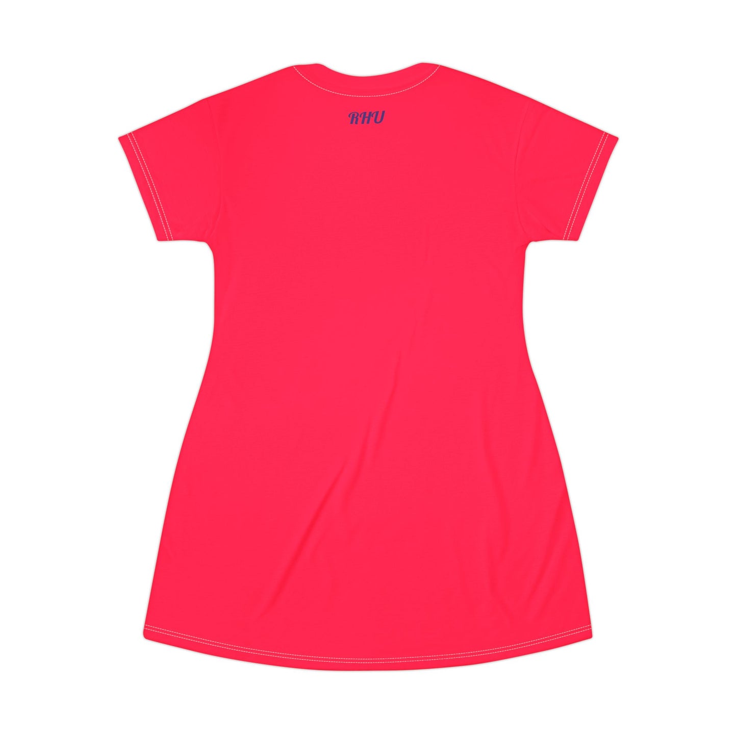 Human Rights LINFA T-Shirt Dress Bright Salmon