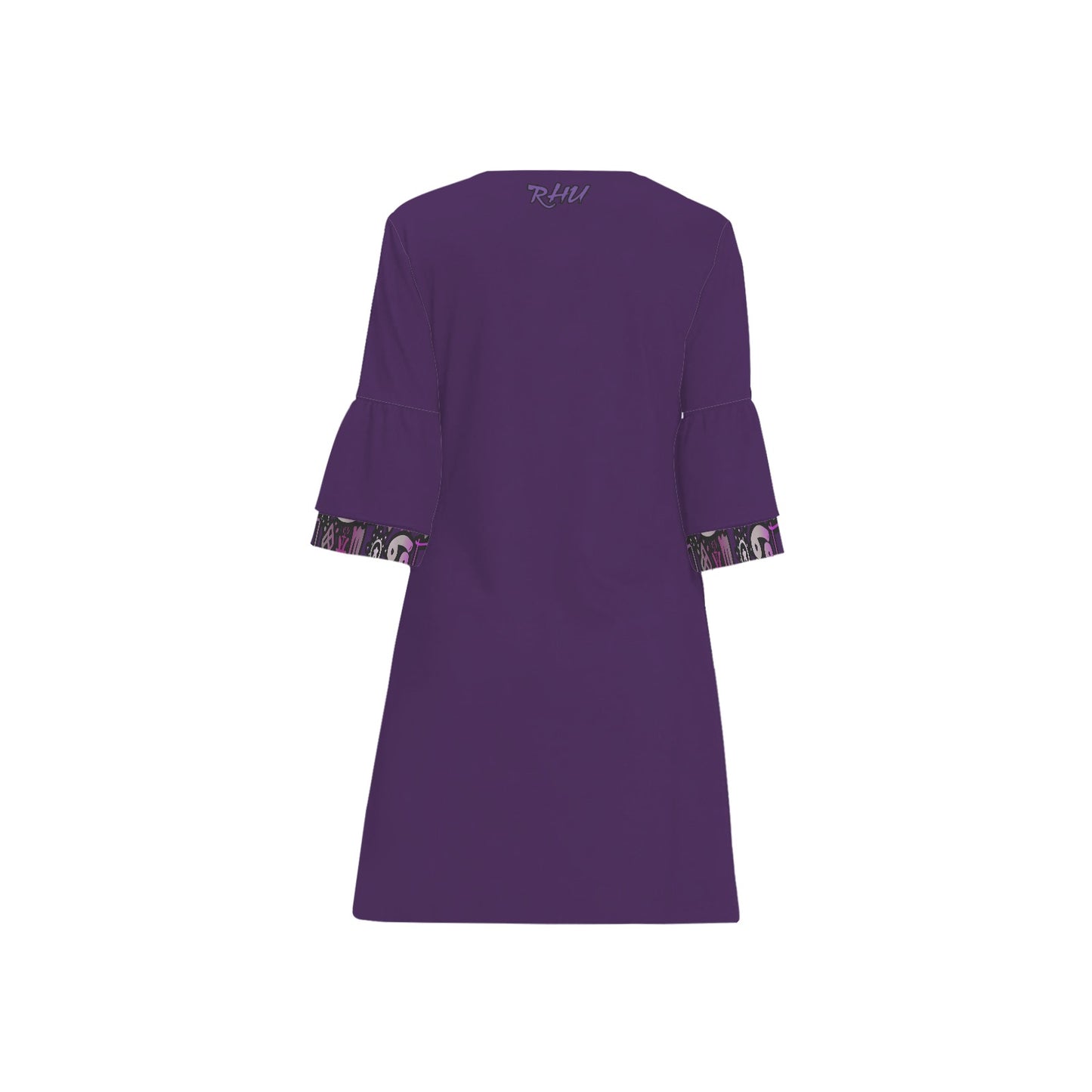 Hidden Name Sara Dress Purple