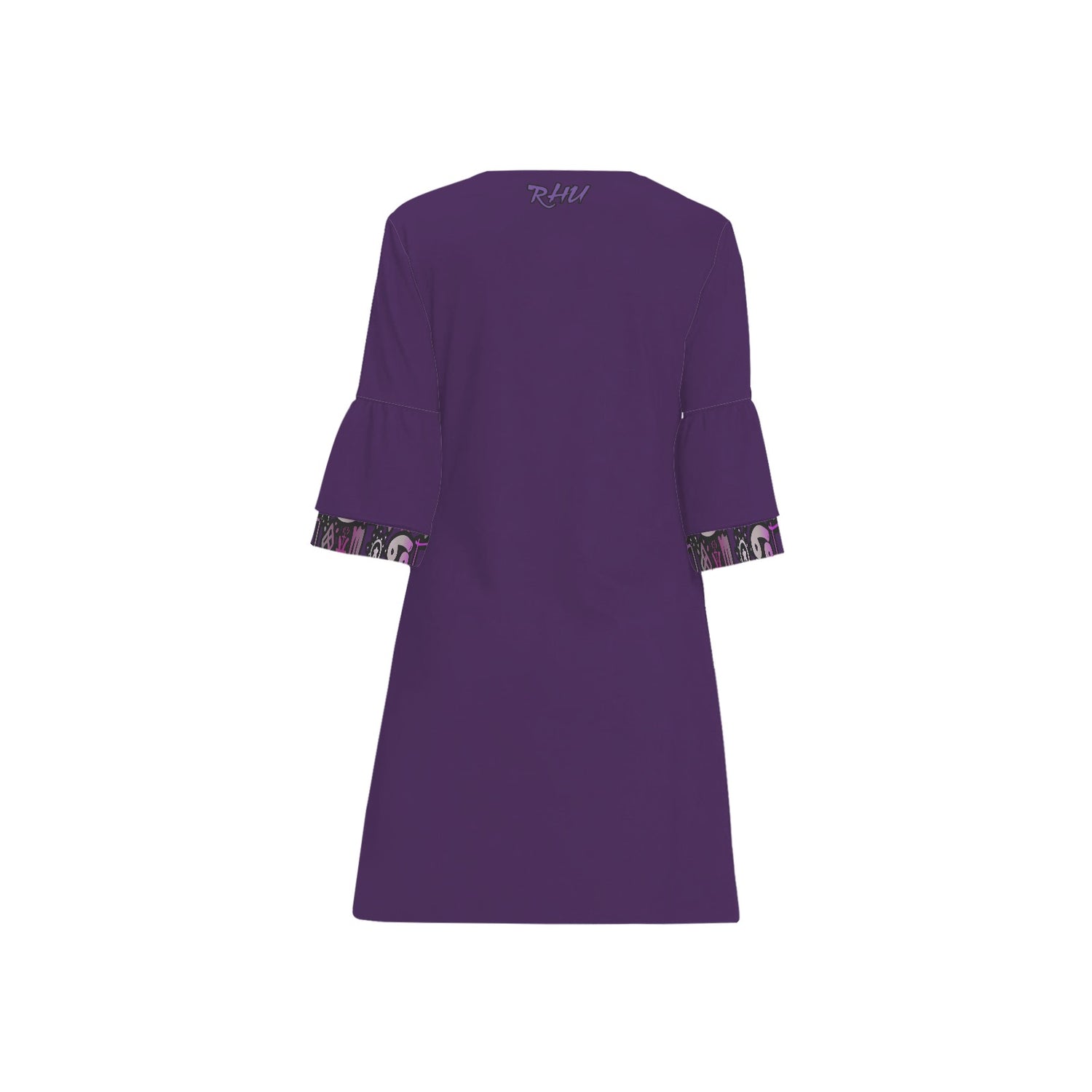 Hidden Name Sara Dress Purple