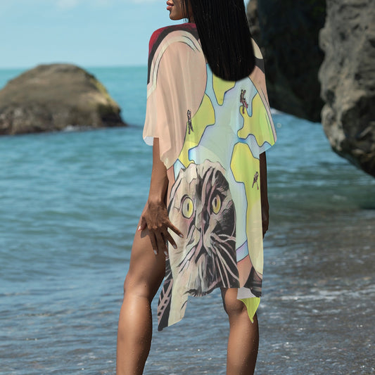 Humans Scare Me Cape Lime