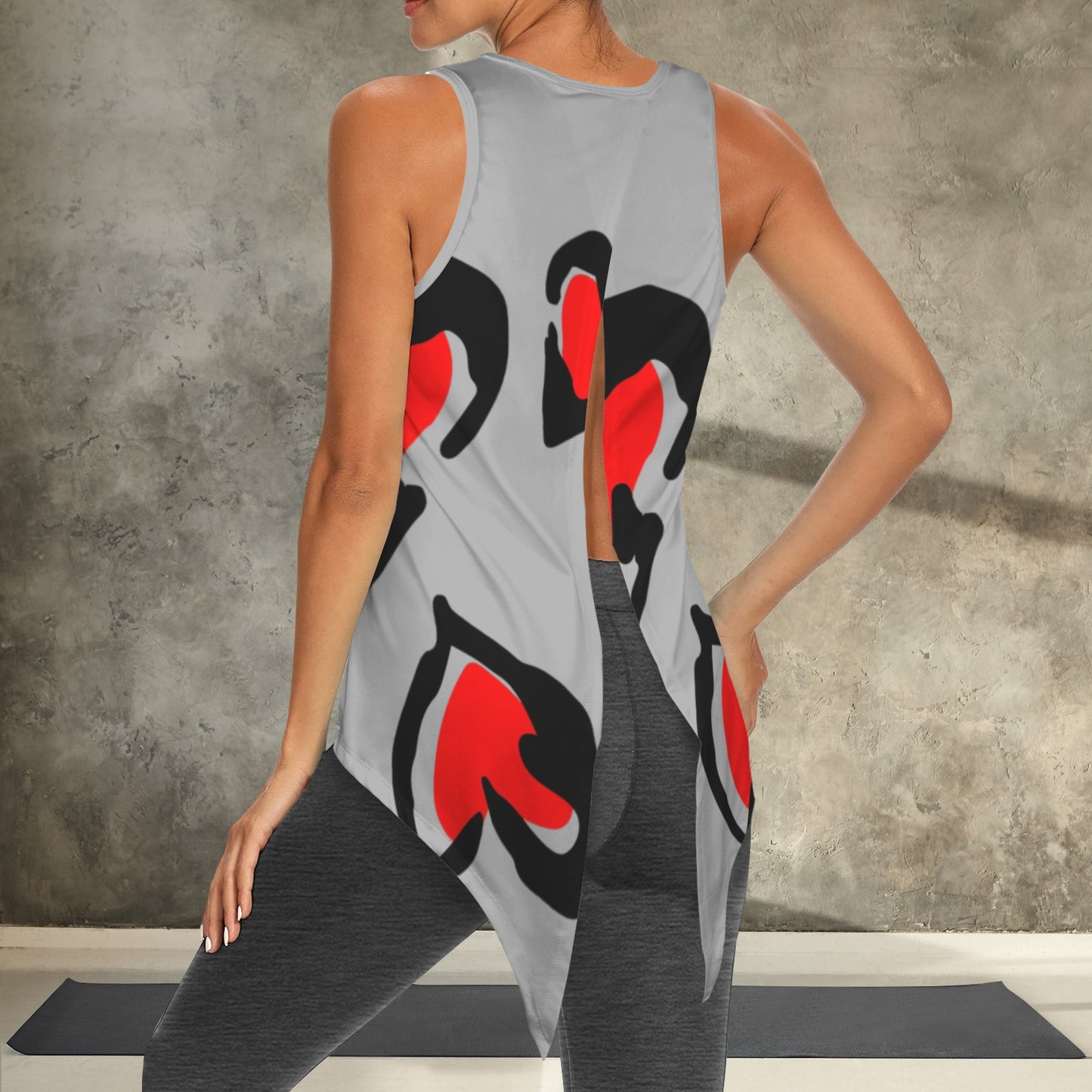 Caution Sport Top Grey