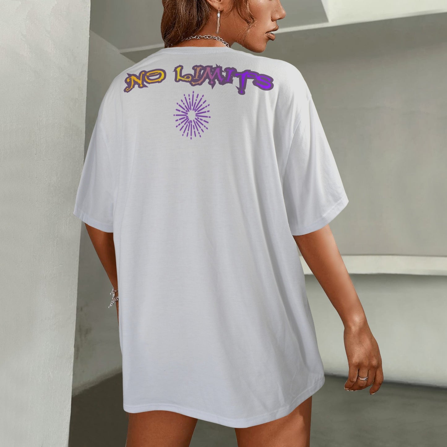 S-WITCH UP WAVE BUTTERFLY T-SHIRT LIGHT GREY