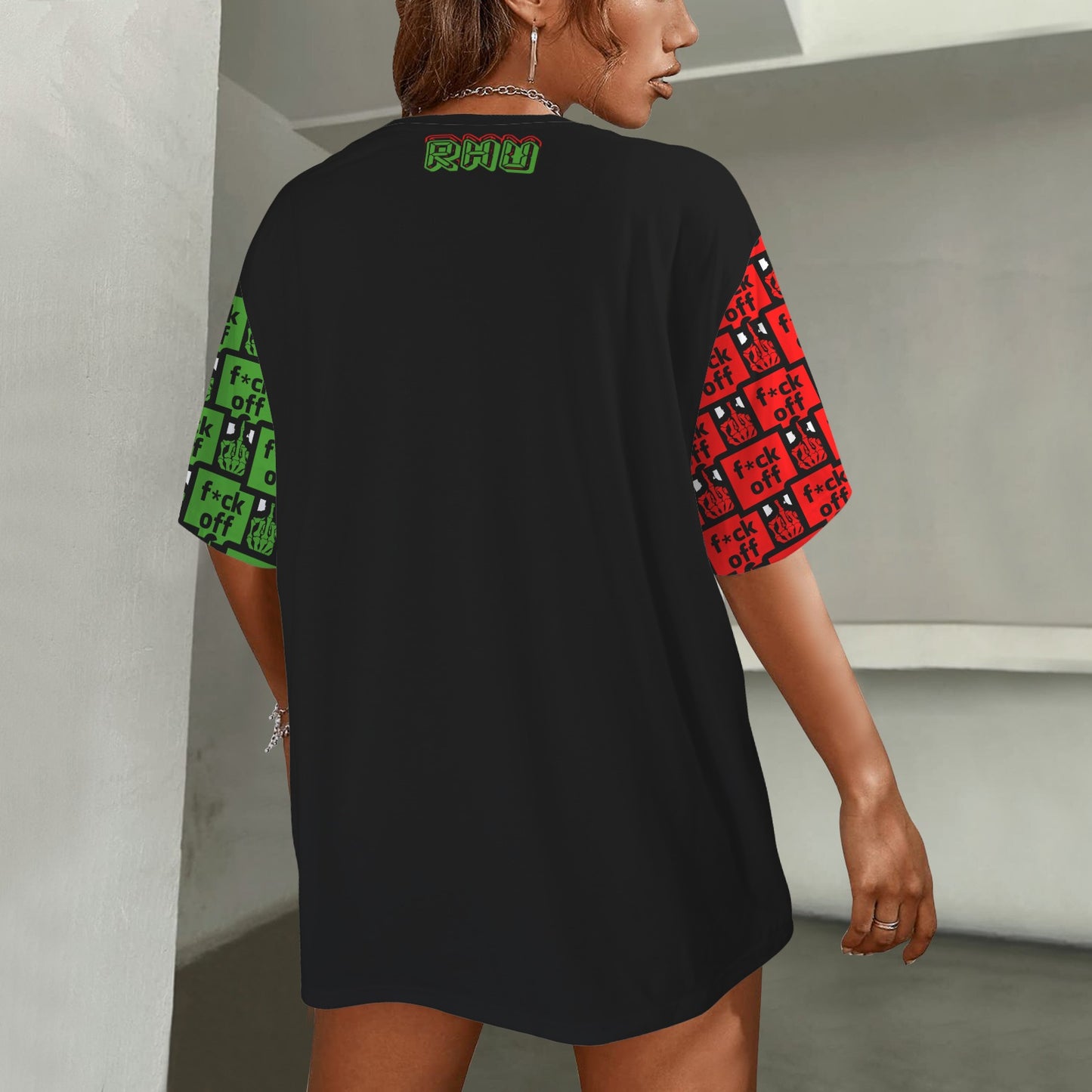 FUCK OFF SANREMO T-SHIRT BLACK