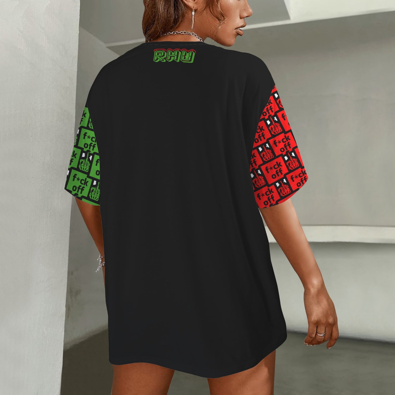 FUCK OFF SANREMO T-SHIRT BLACK