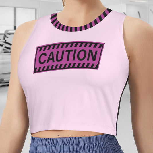 Pinky CAUTION Top Pink