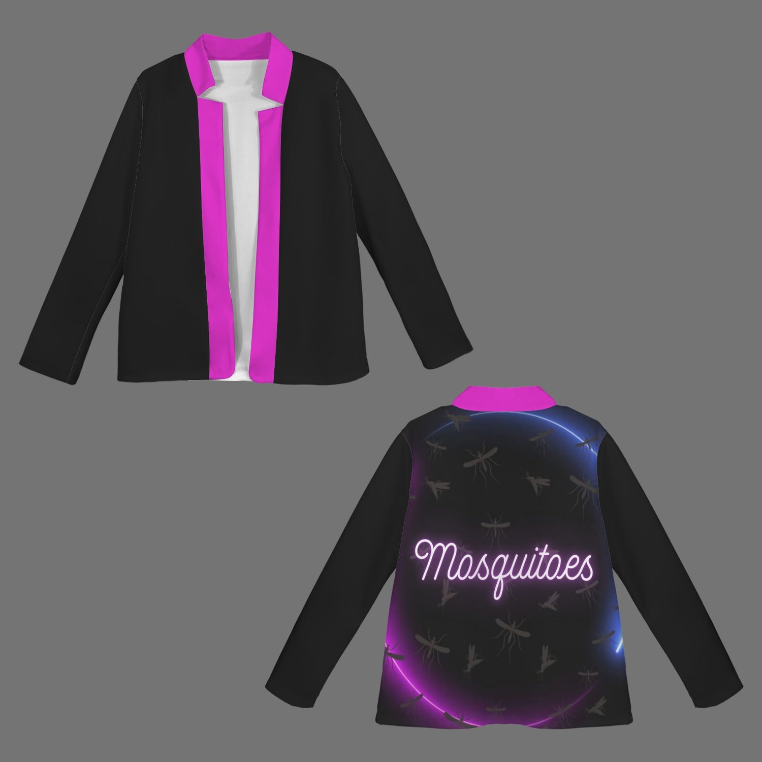 Mosquitoes Jacket Purple  Black