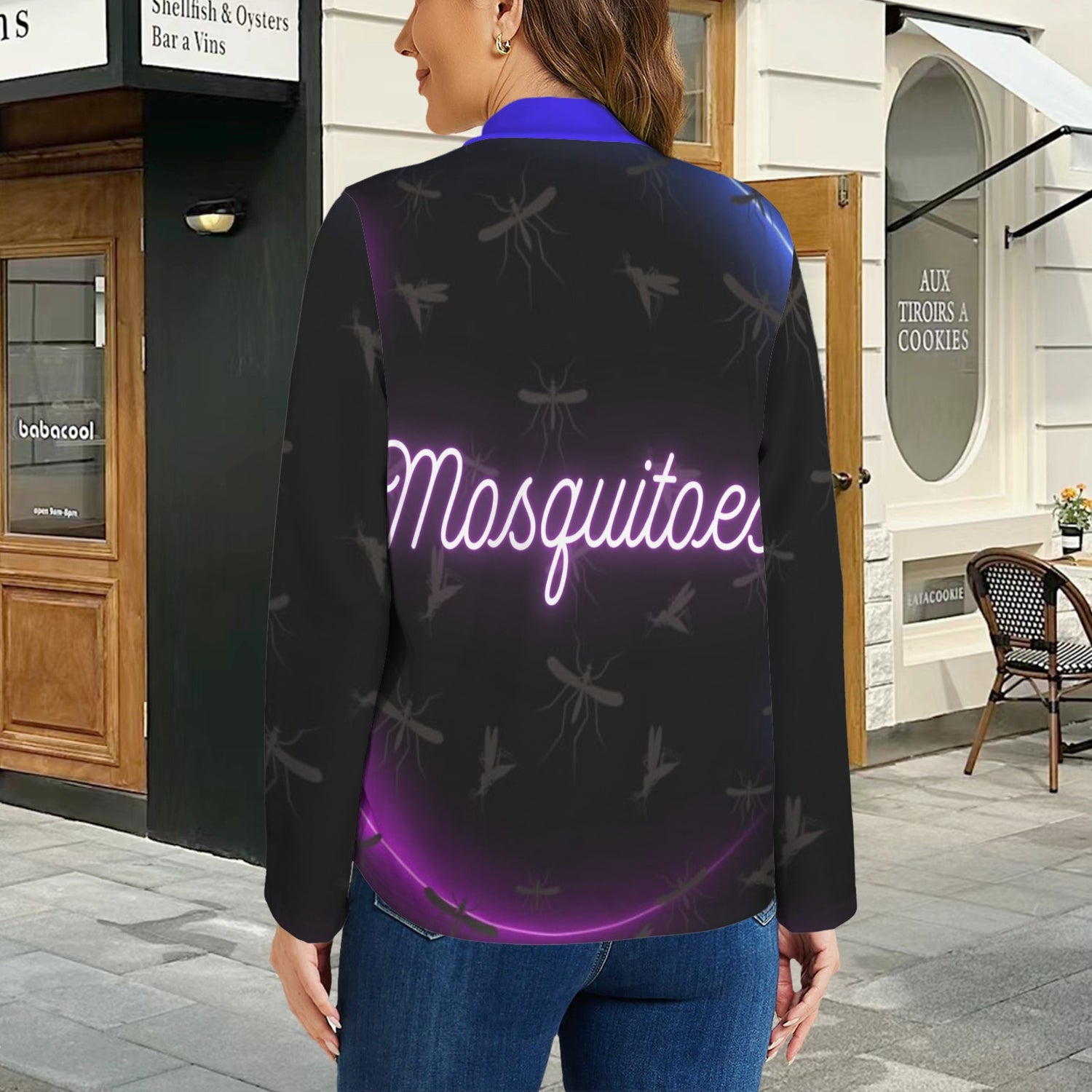 Mosquitoes Jacket Blue Black