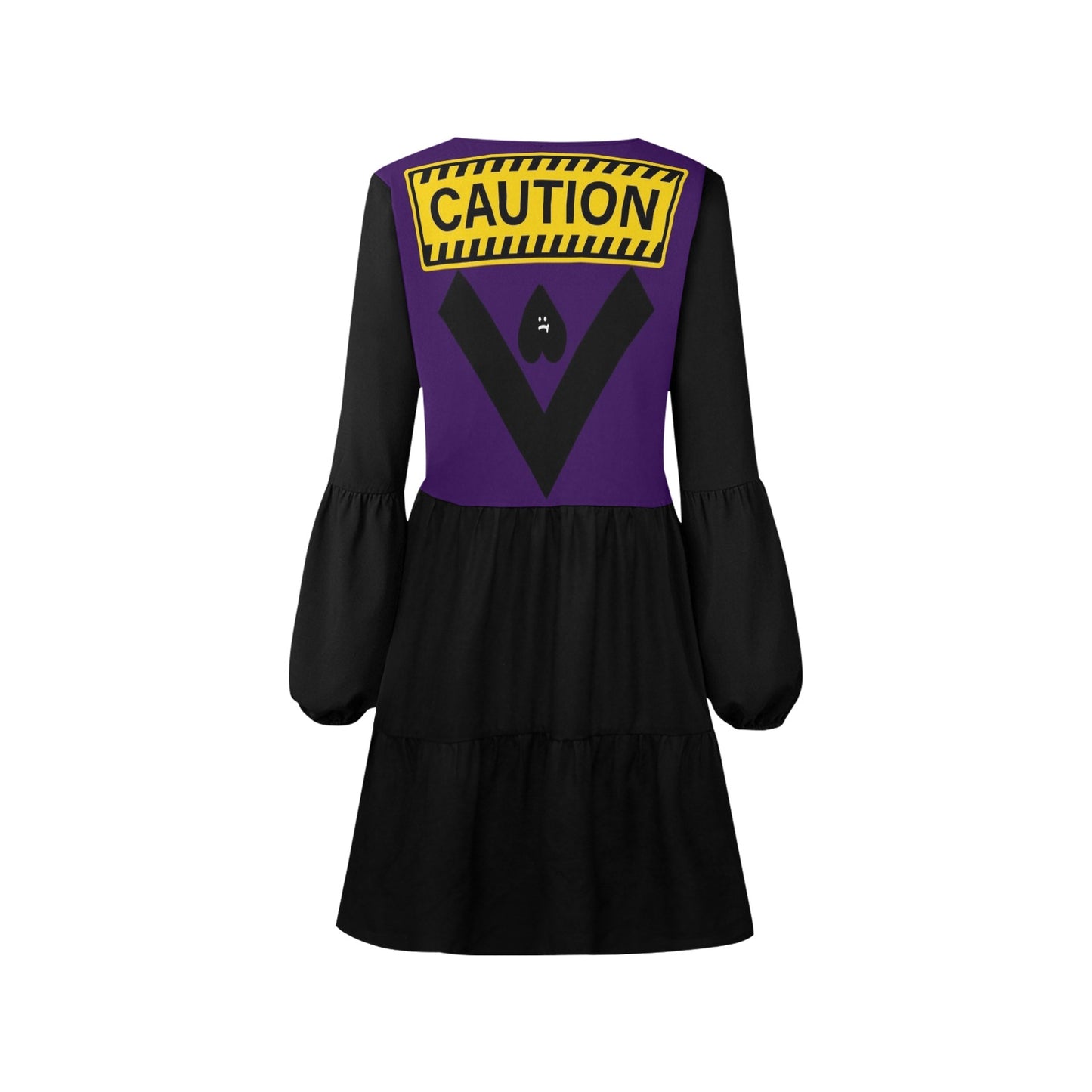 Caution Boho Dress CAUTION BACK