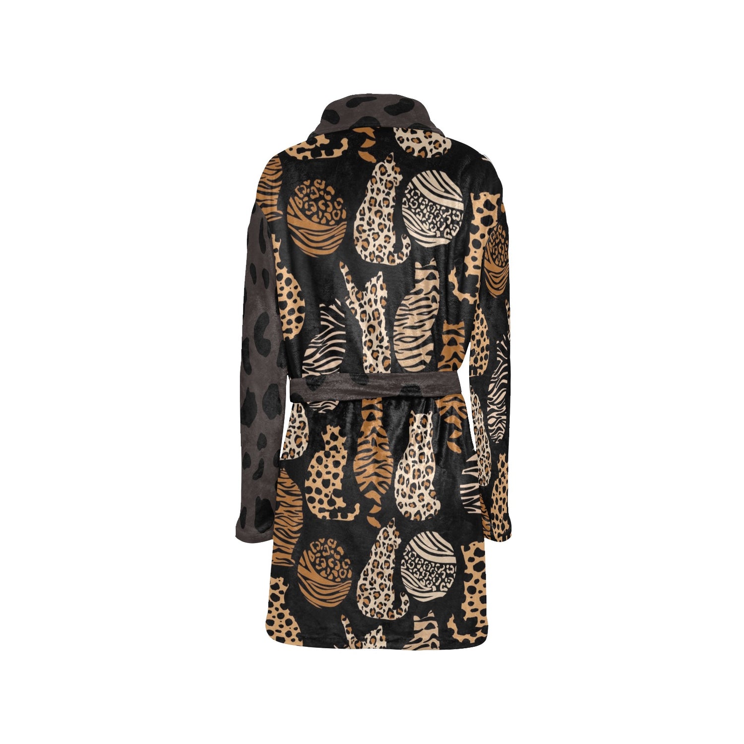 Night  Robe Cats Marrone 2