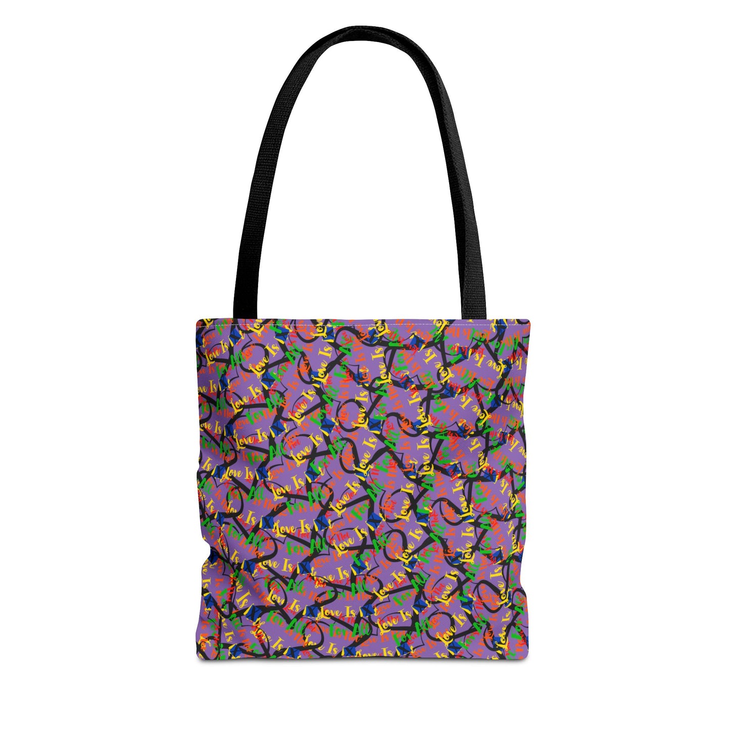 LINFA Chaos In The Heart Tote Bag Light Purple (Made in Germany)