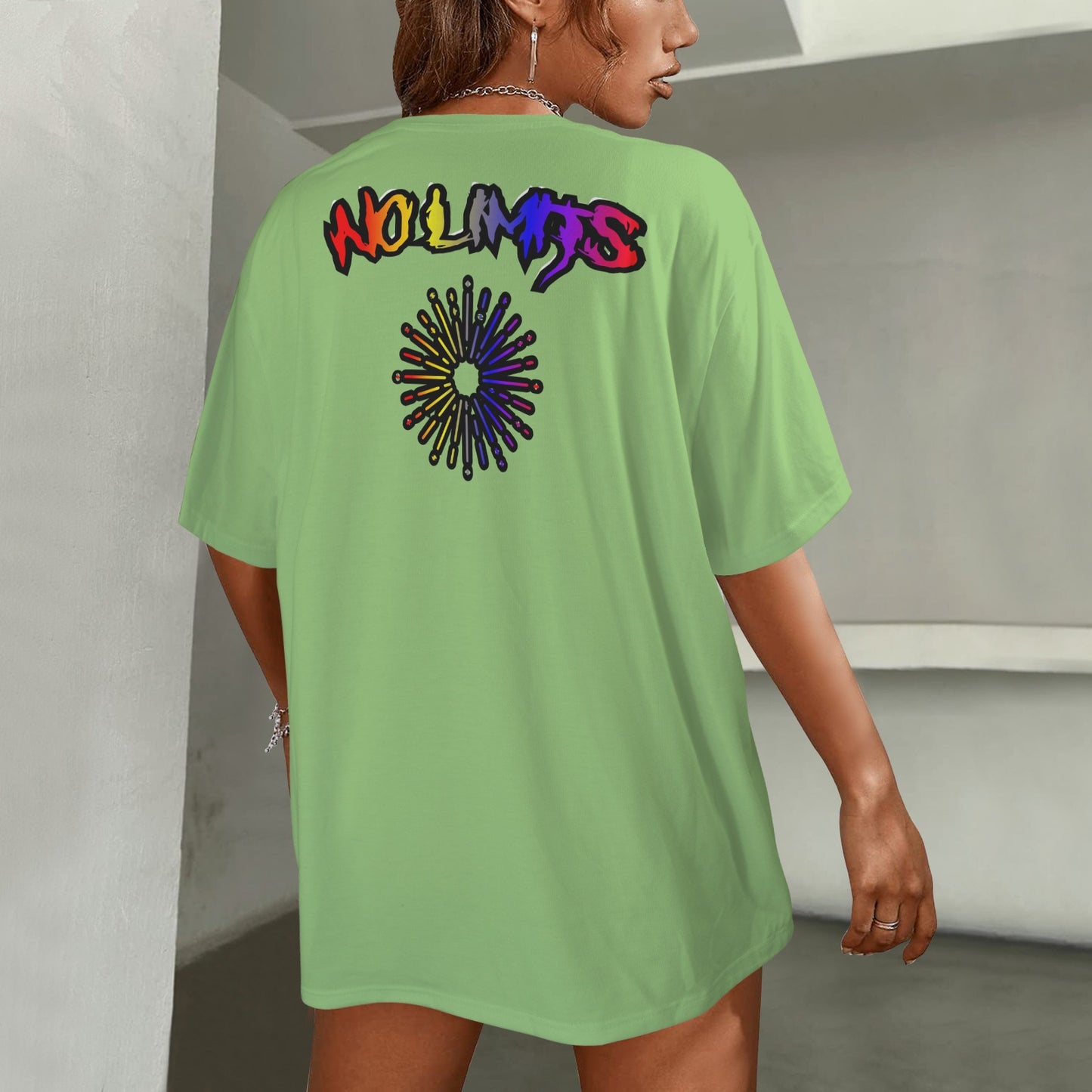 S-WITCH UP WAVE LOGO MULTI LIGHT GREEN