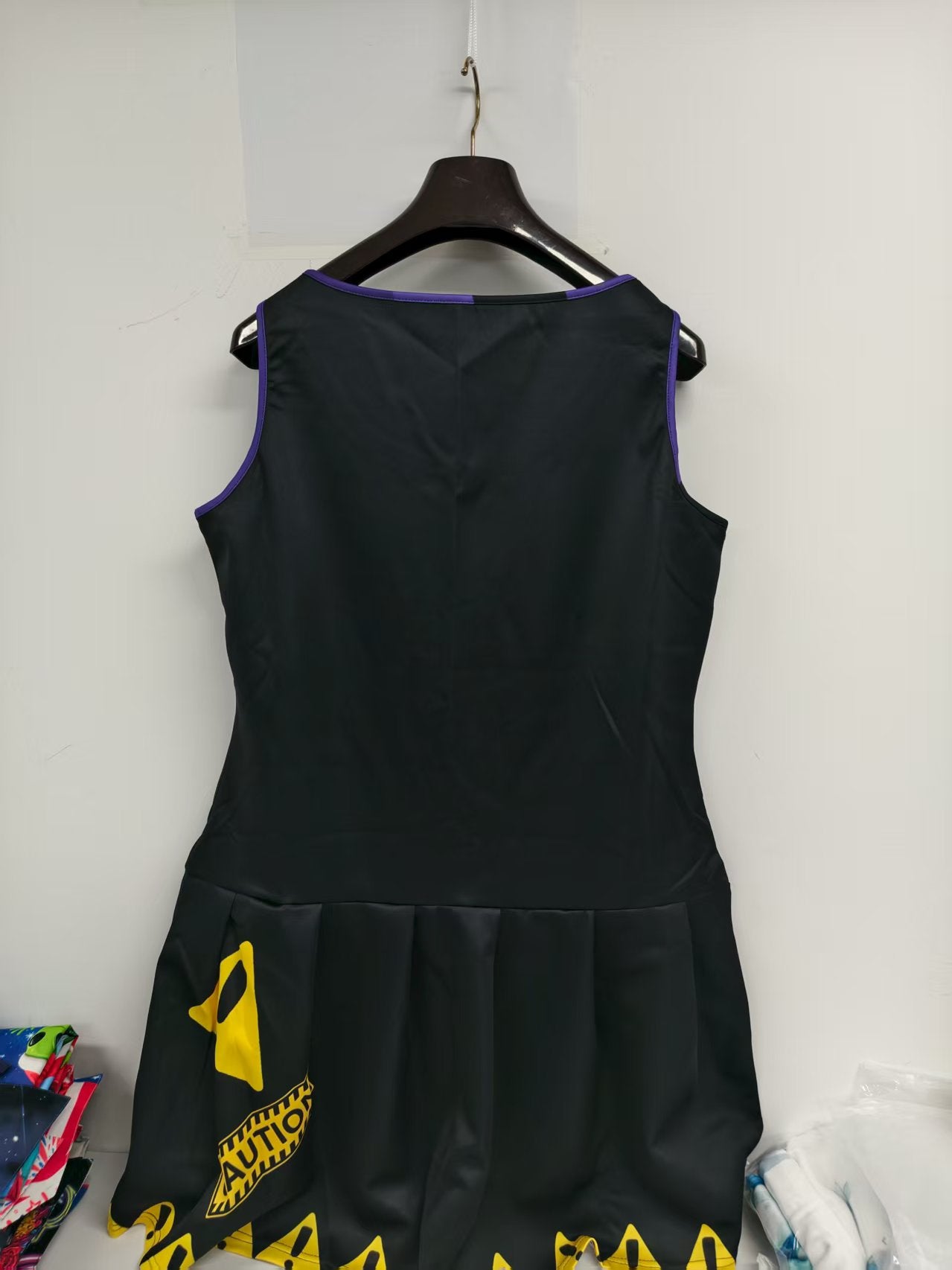 CAUTION Pleated Dress
