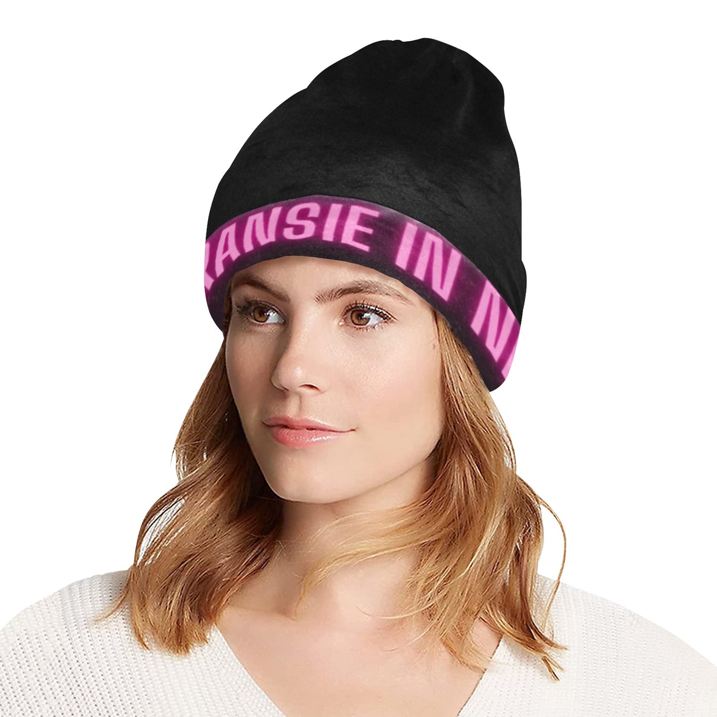 Ransie Beanie LOGO V2 Black