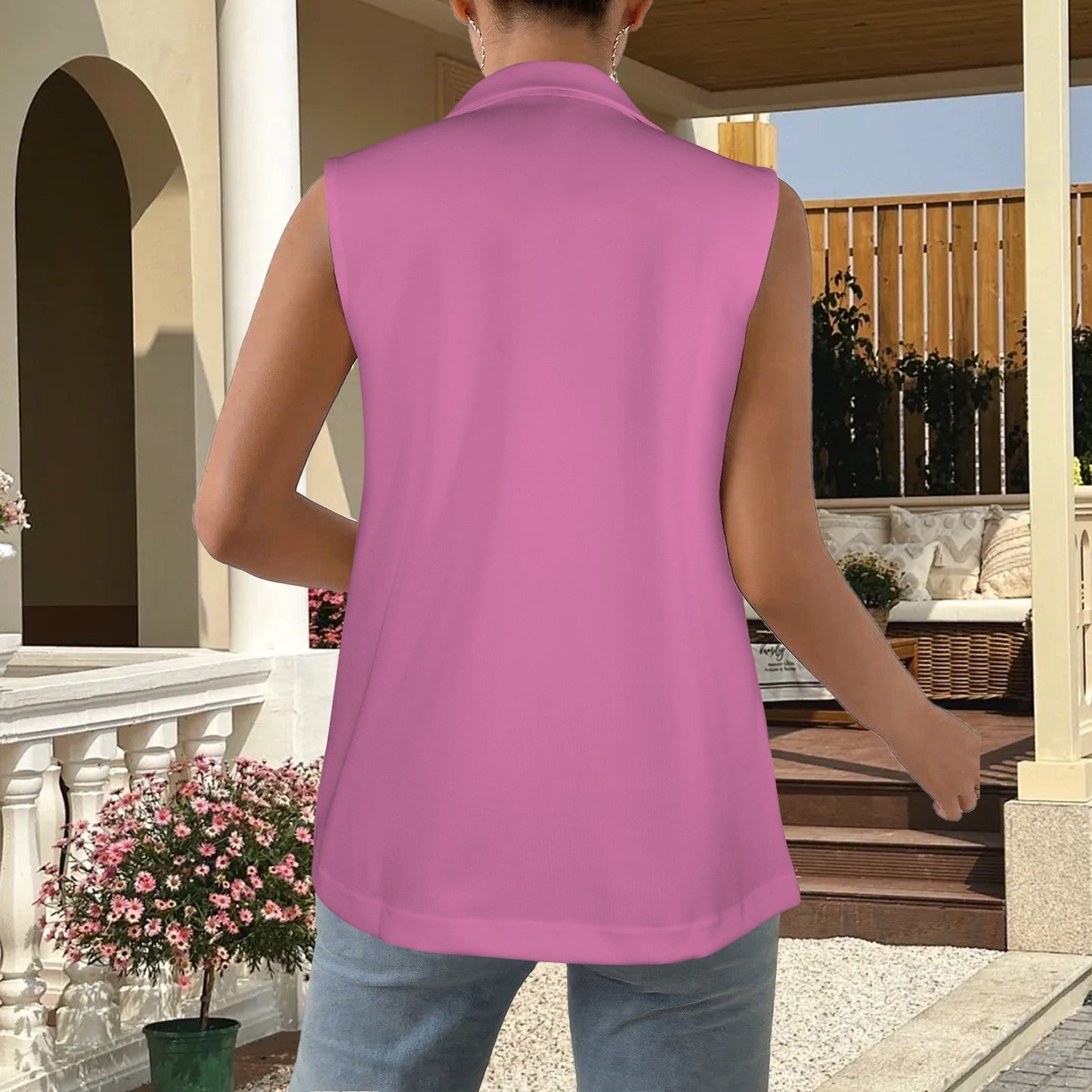 Gilet mamma Light Maubr PInk Leopard