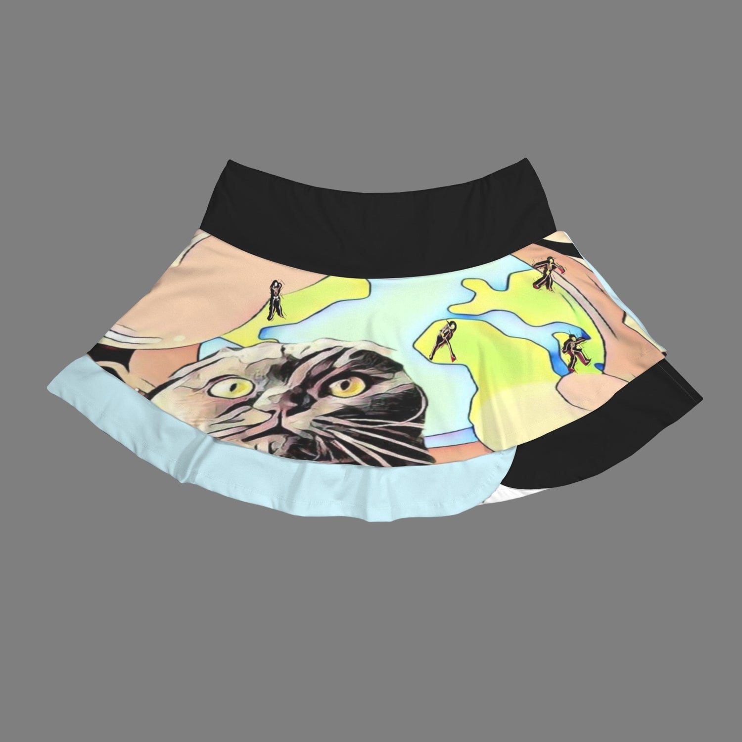 Human Scare Me Sport Skirt