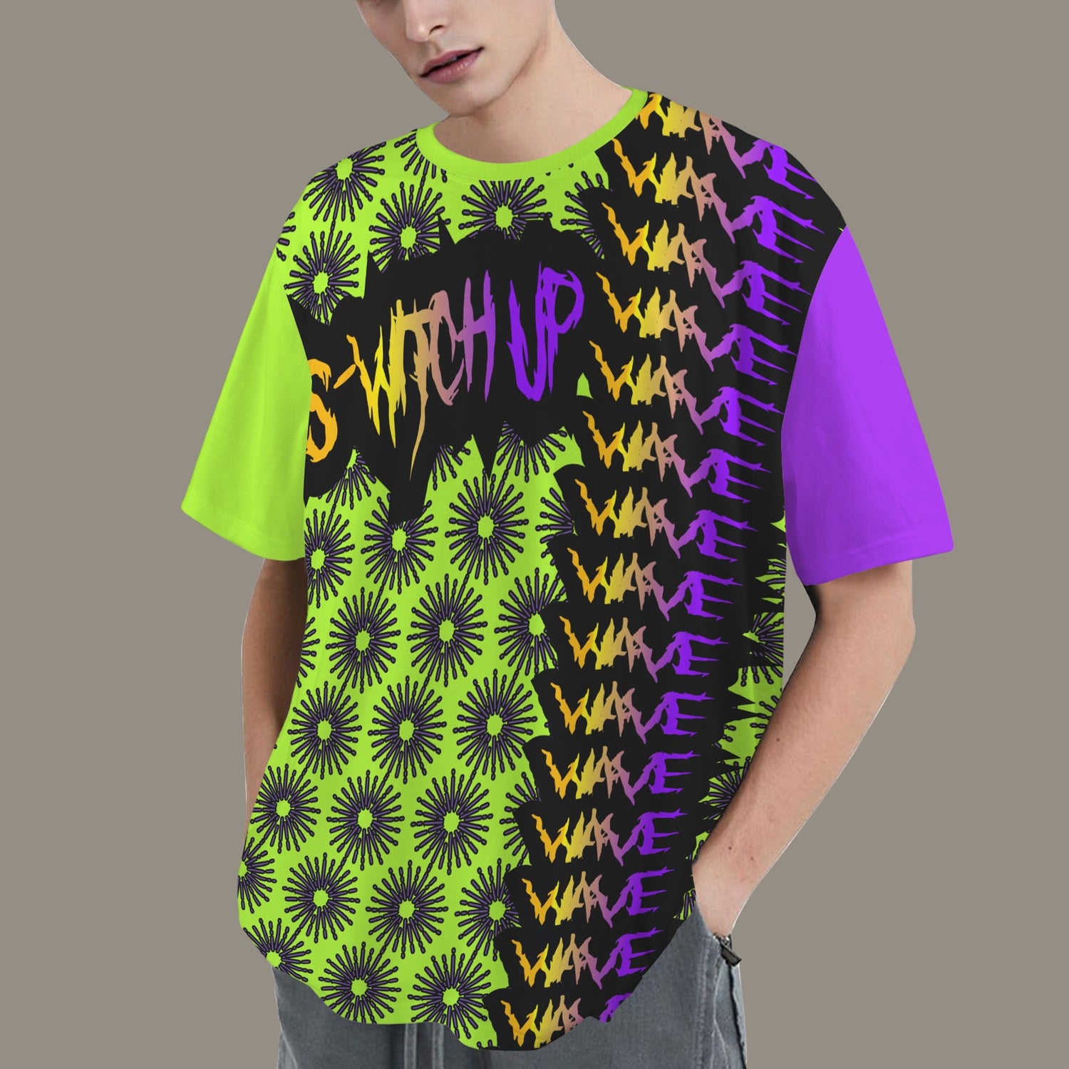 S-WITCH UP WAVE - WAVE BAND MULTI LOGO GREEN V2