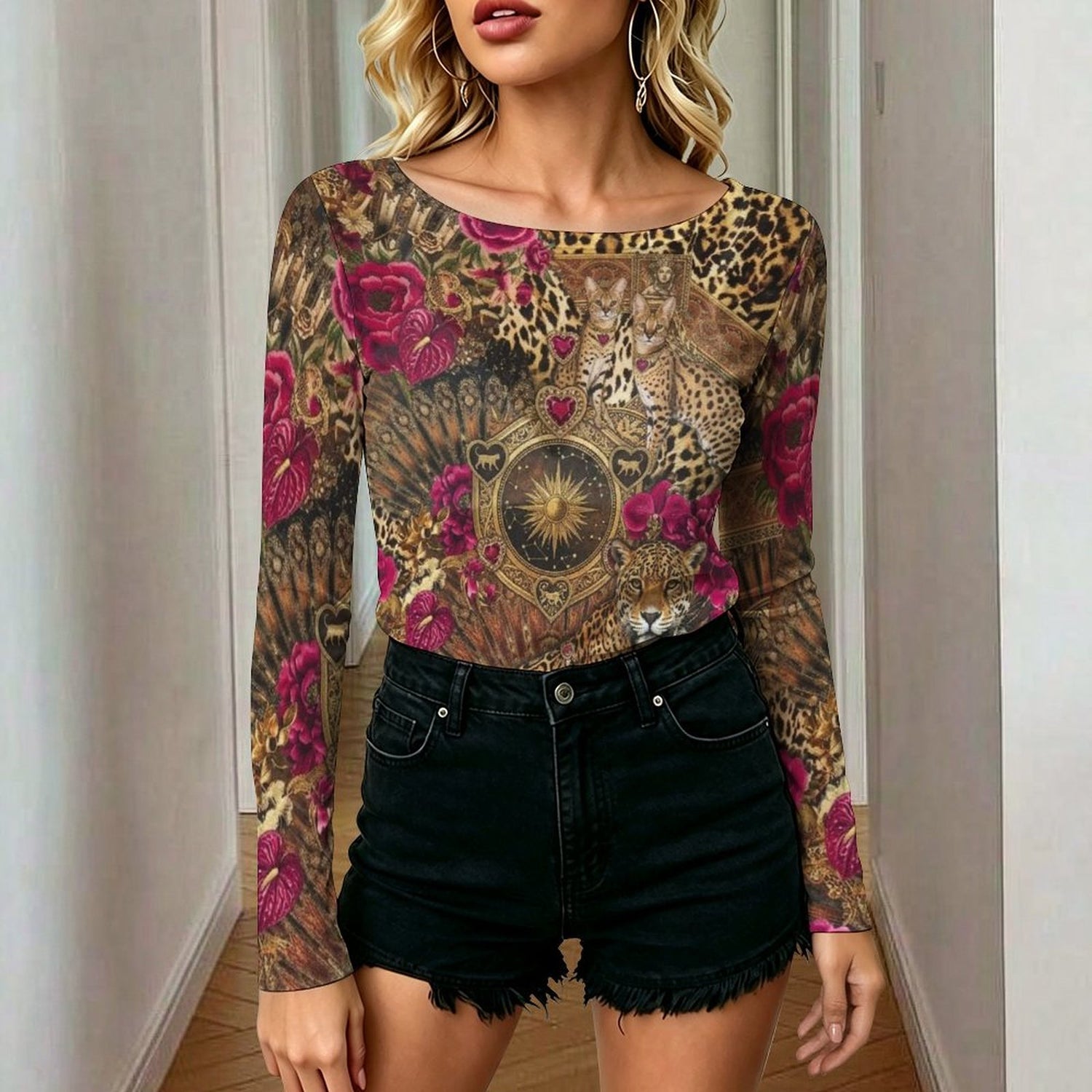 maglia frsign leopard