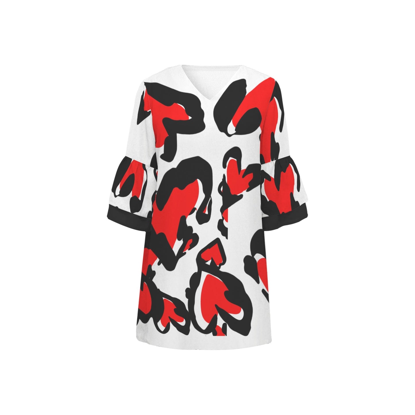 Se Son Rose  Heart Dress White